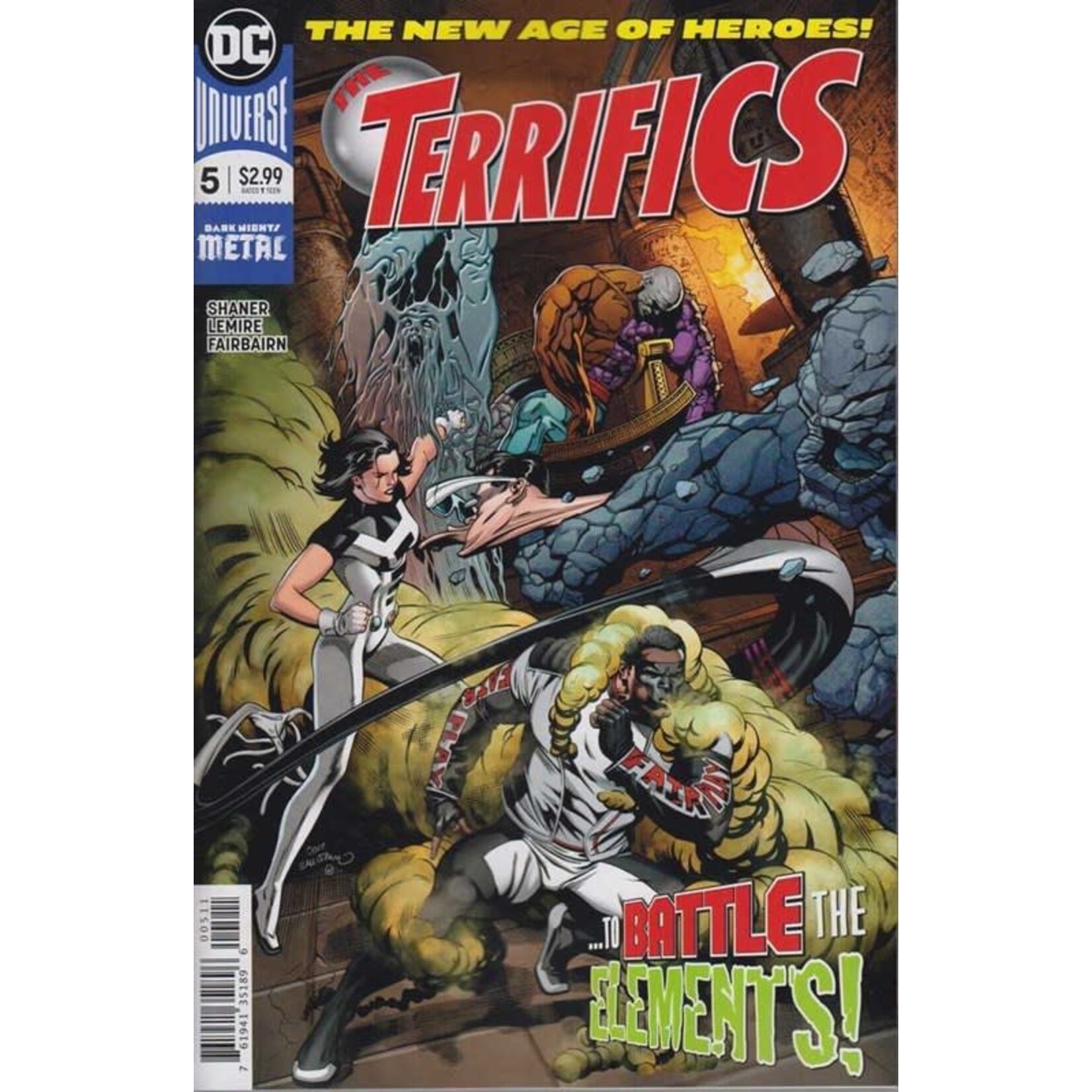 DC Comics Terrifics 2018 #5