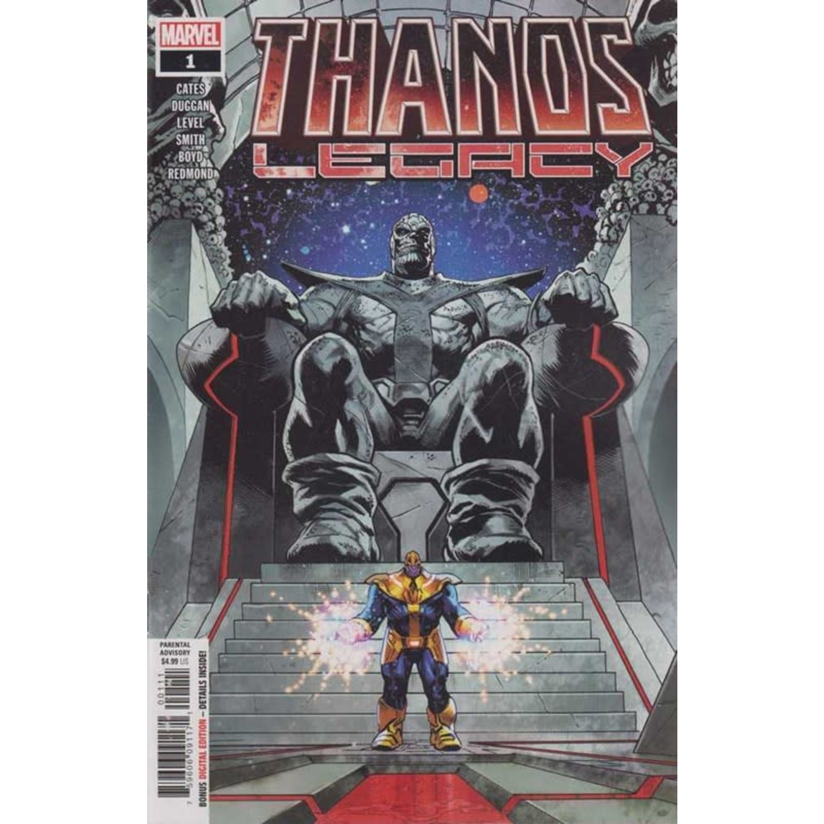 Marvel Comics Thanos Legacy 2018 one shot #1