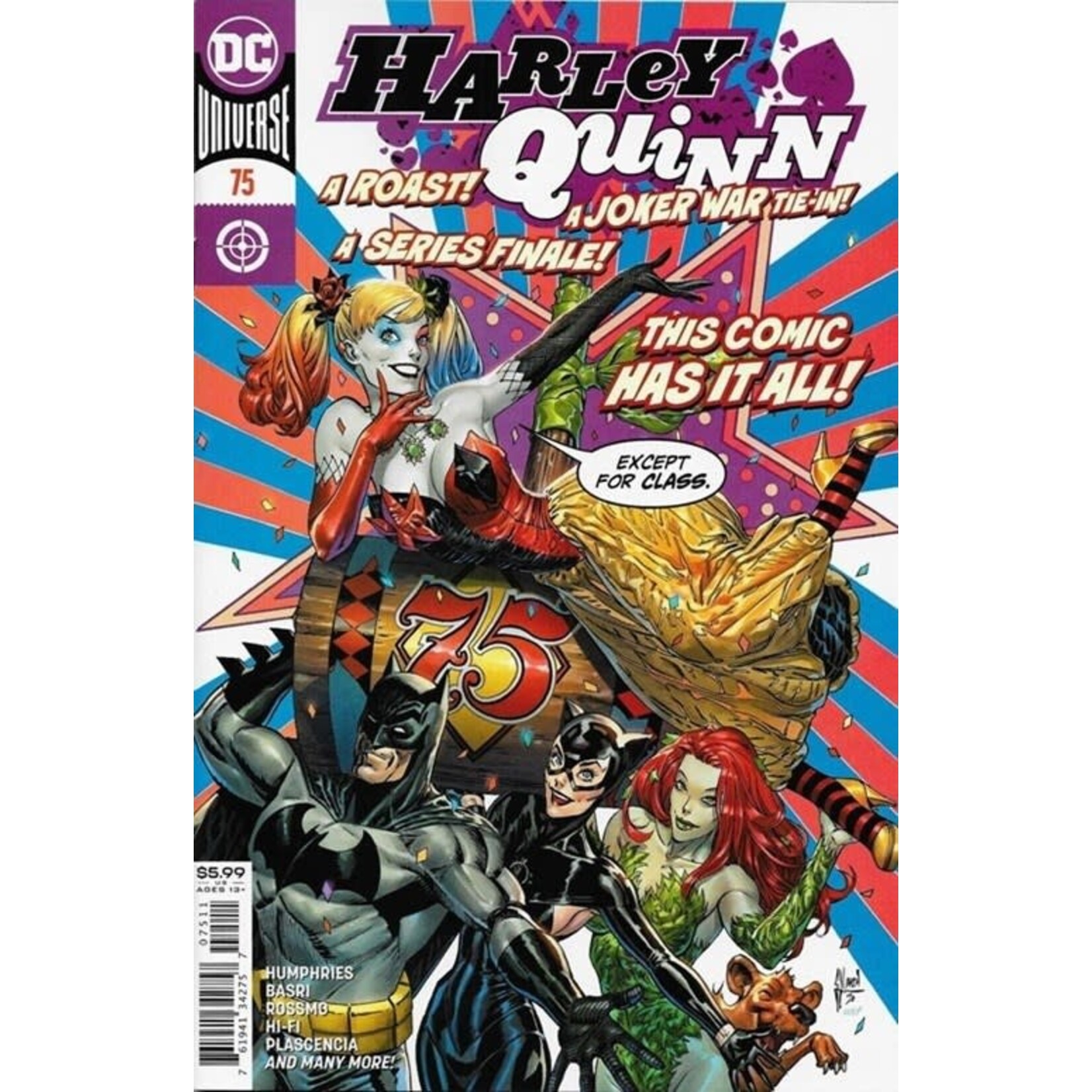 DC Comics Harley Quinn 2016 #75
