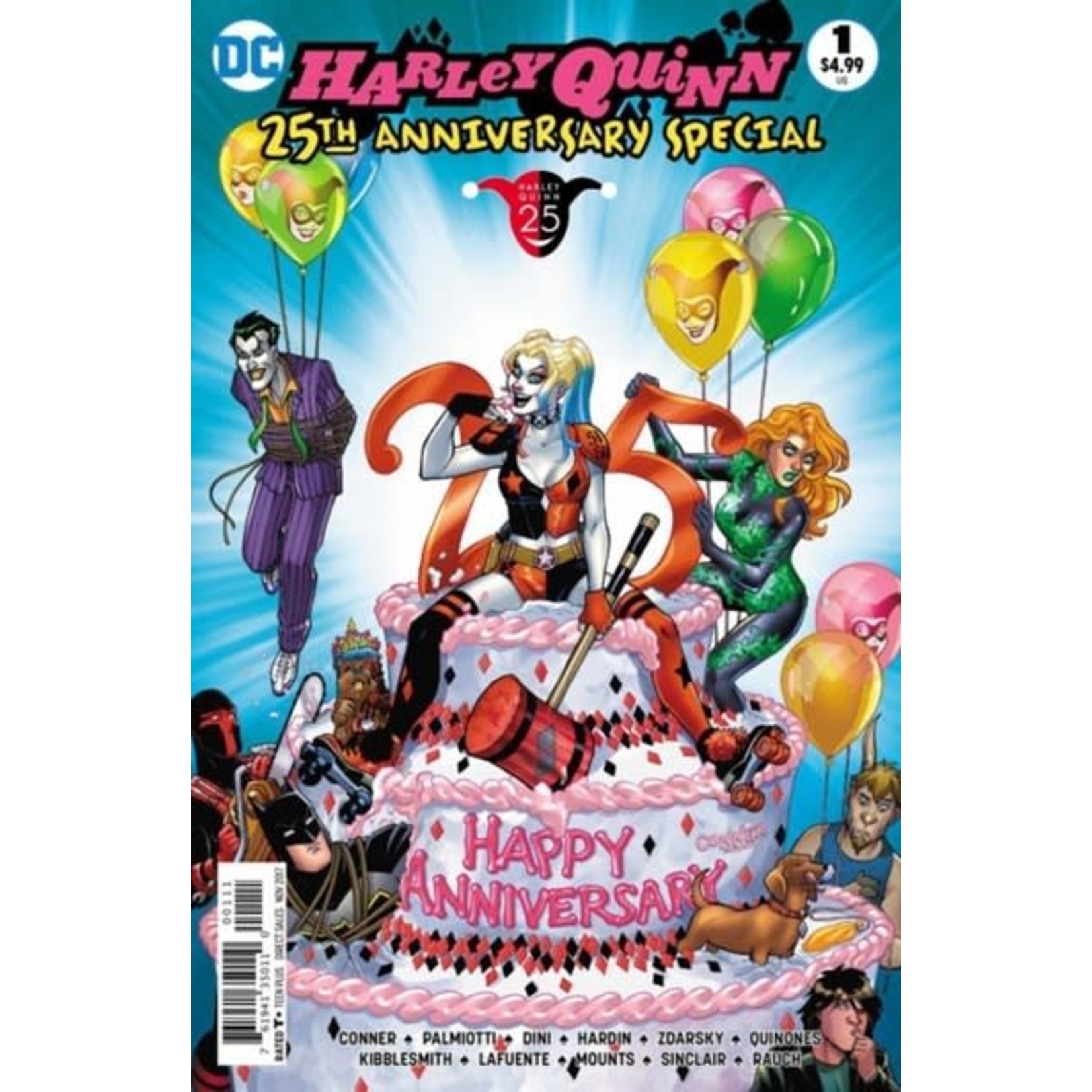 DC Comics Harley Quinn 2016 #1 25th Anniversary Special