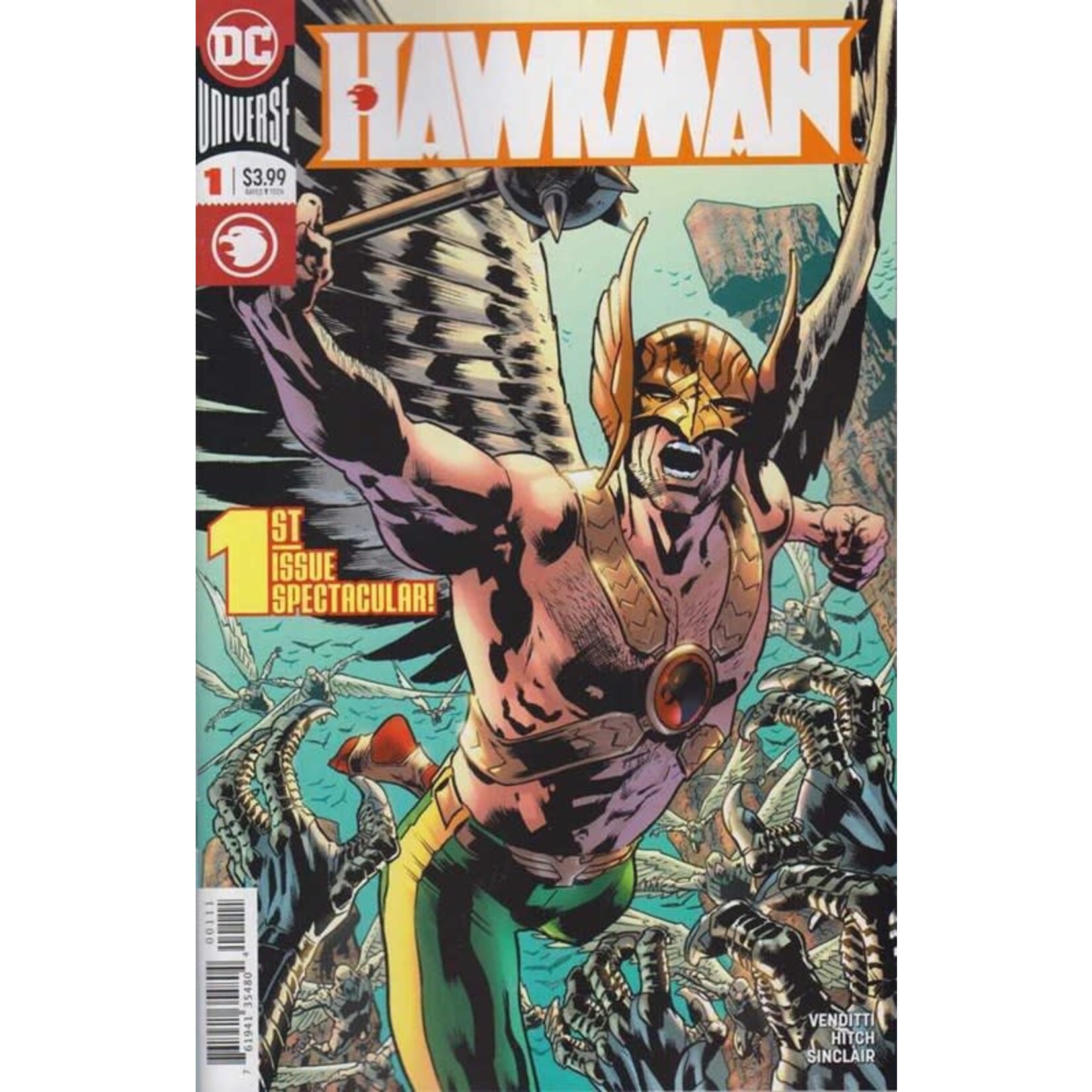 DC Comics Hawkman 2018 #1
