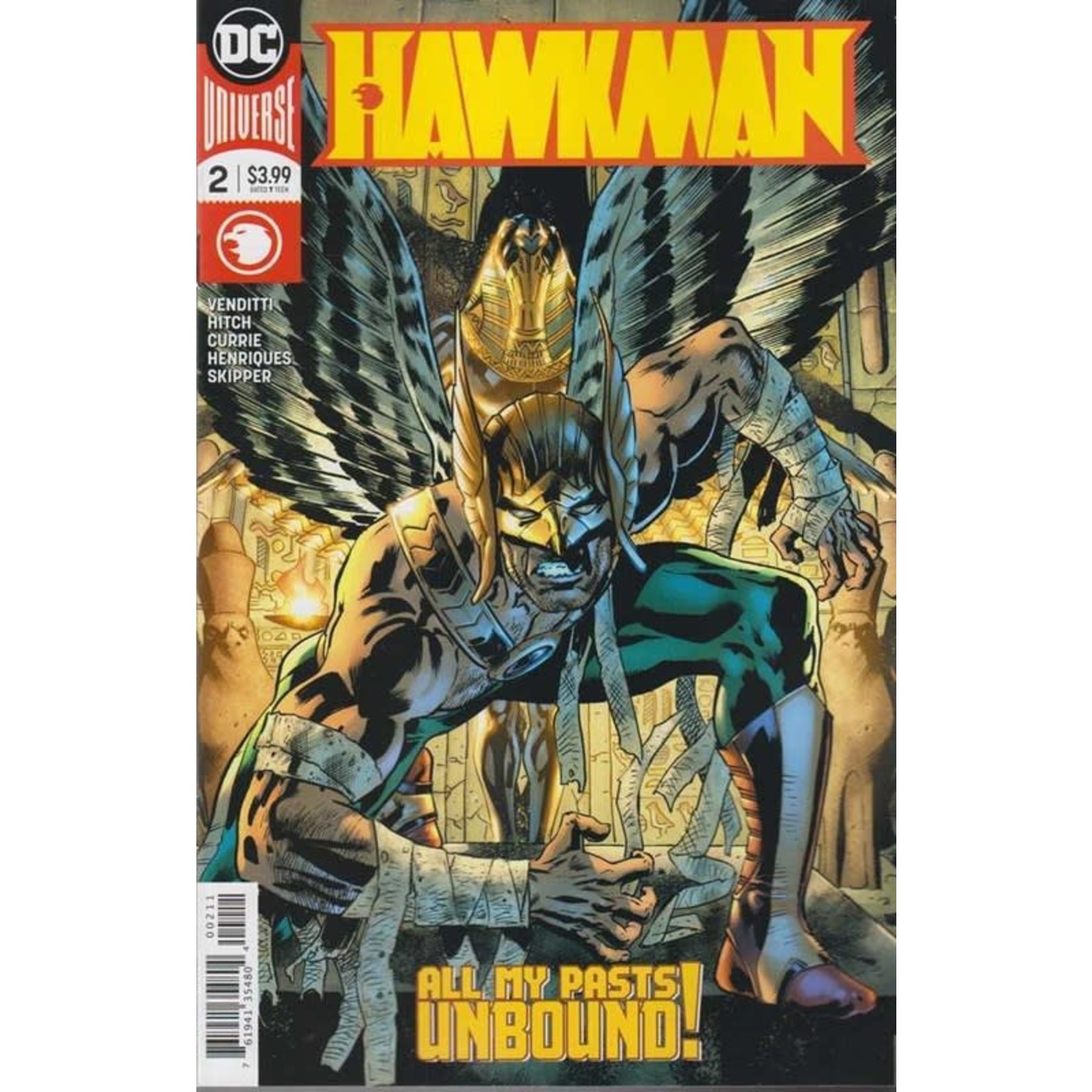 DC Comics Hawkman 2018 #2