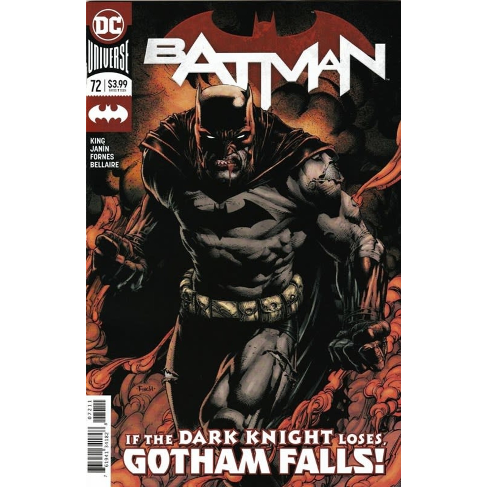 DC Comics Batman 2016 #72