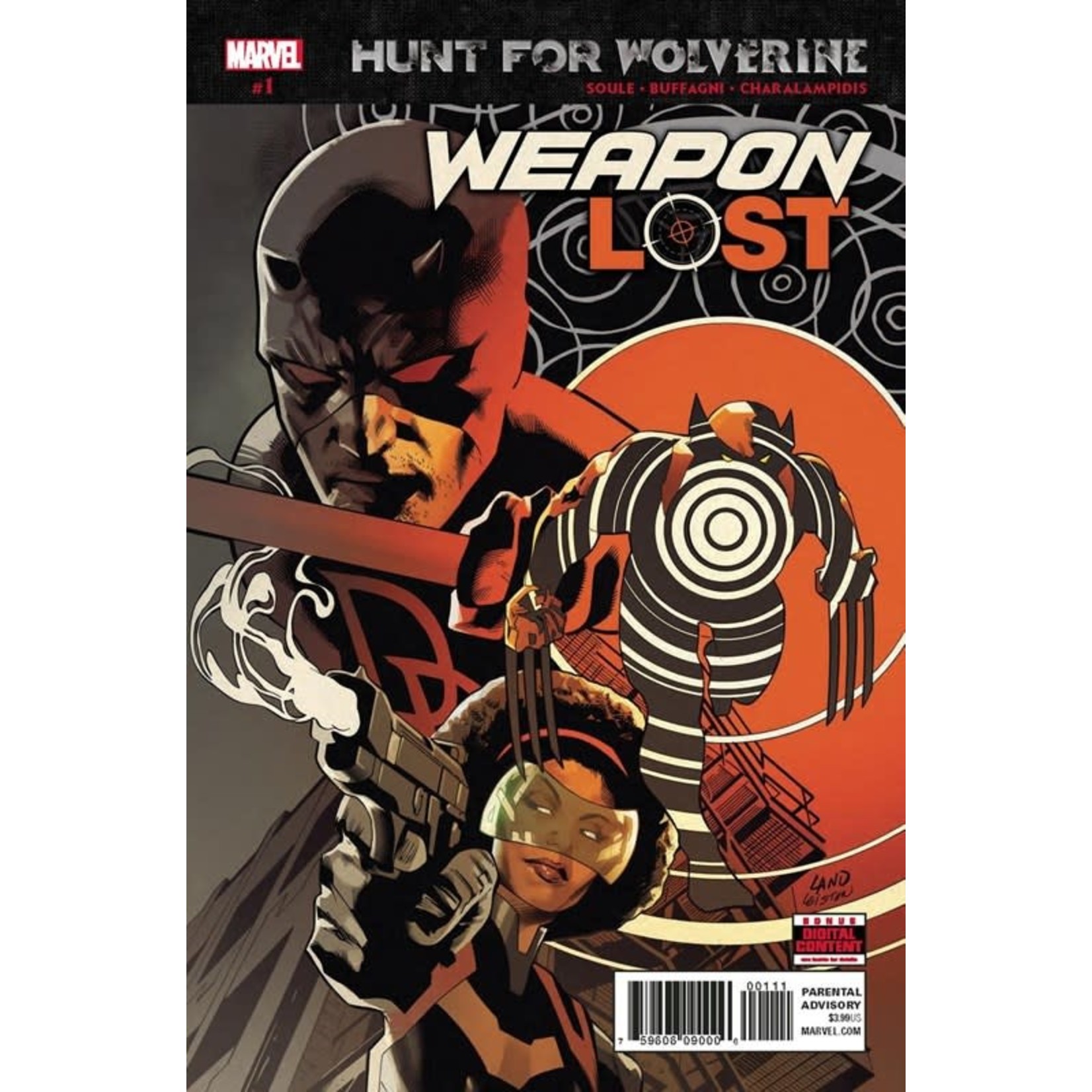Marvel Comics Hunt for Wolverine: Weapon Lost 2018 #1
