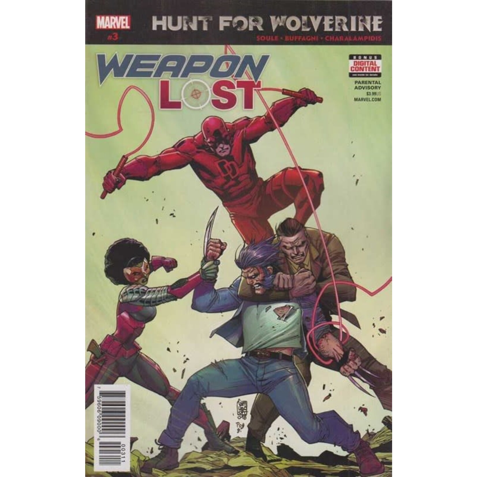 Marvel Comics Hunt for Wolverine: Weapon Lost 2018 #3