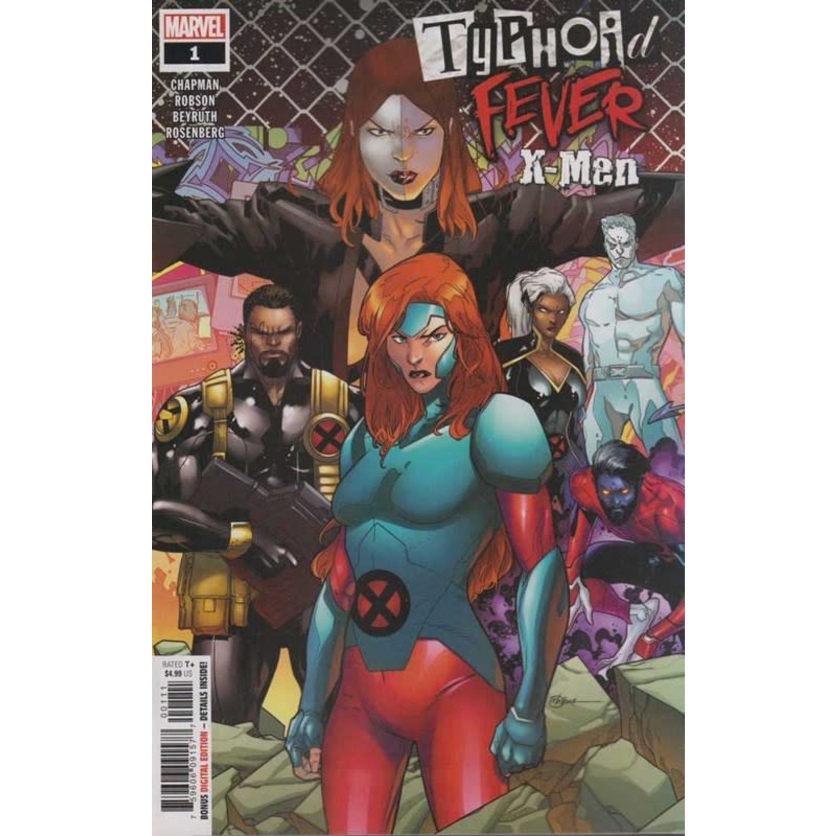 Marvel Comics Typhoid Fever 2018 #1 X-Men One Shot 2018