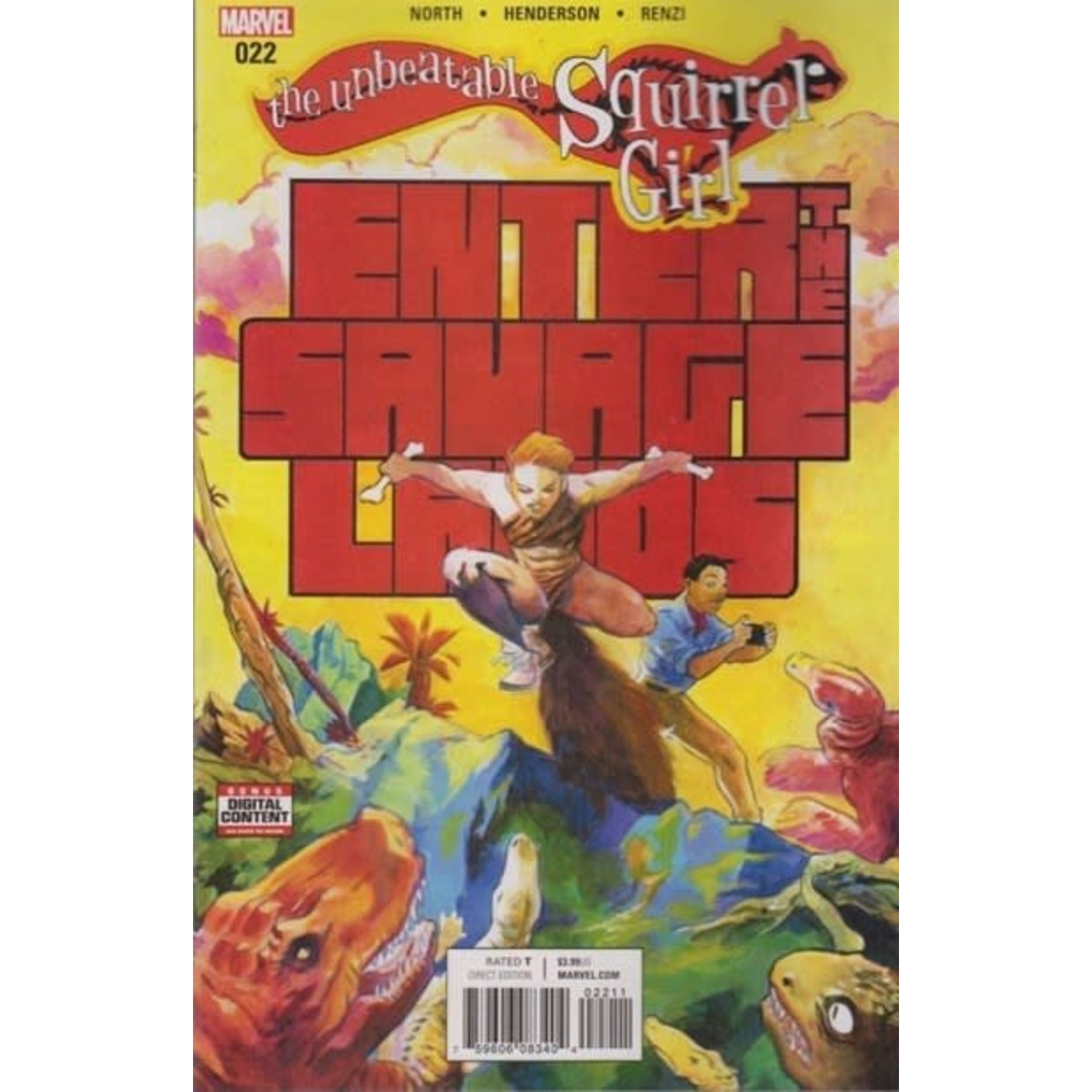 Marvel Comics Unbeatable Squirrel Girl 2016 #22