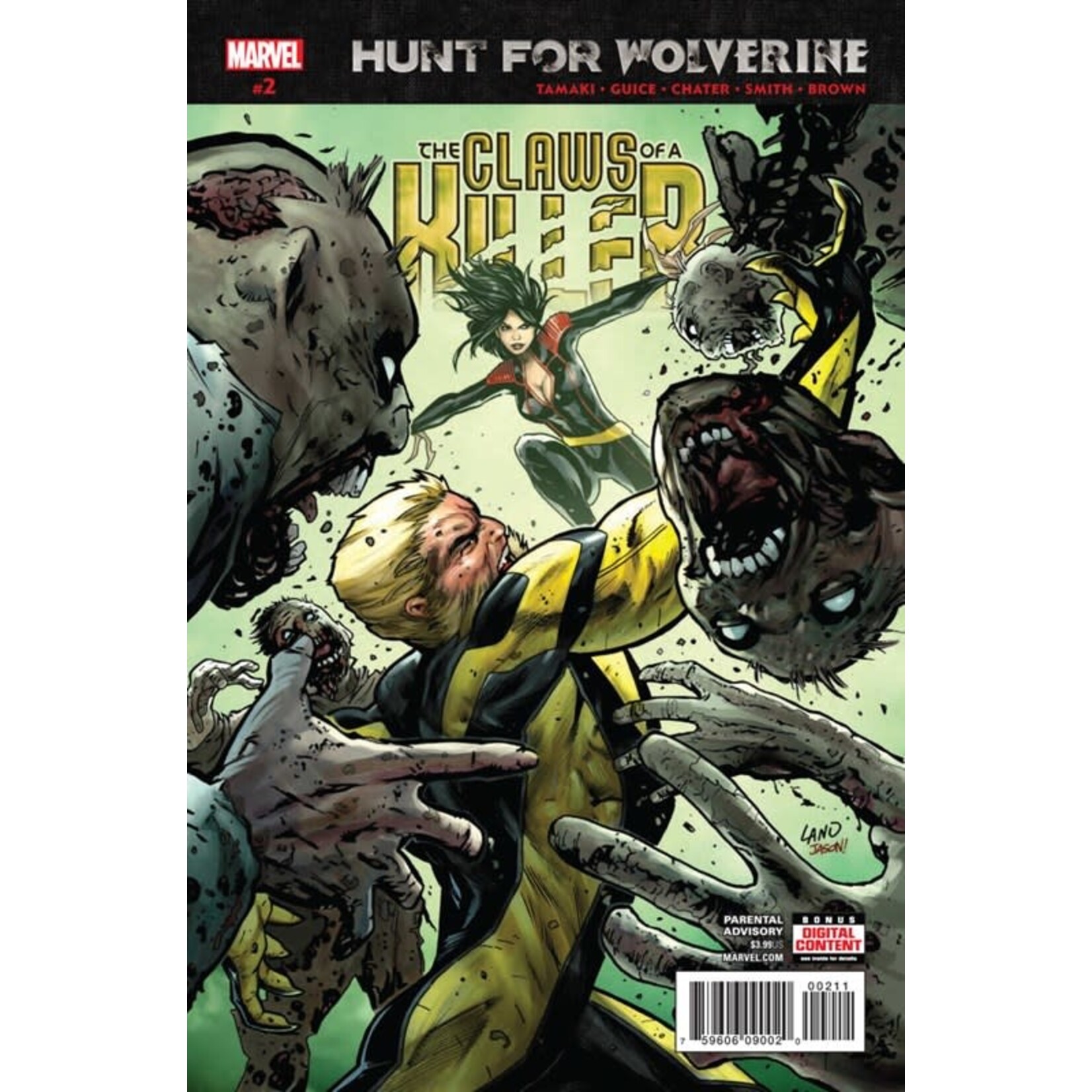 Marvel Comics Hunt for Wolvering: The Claws of a Killer (of 4) 2018 #2