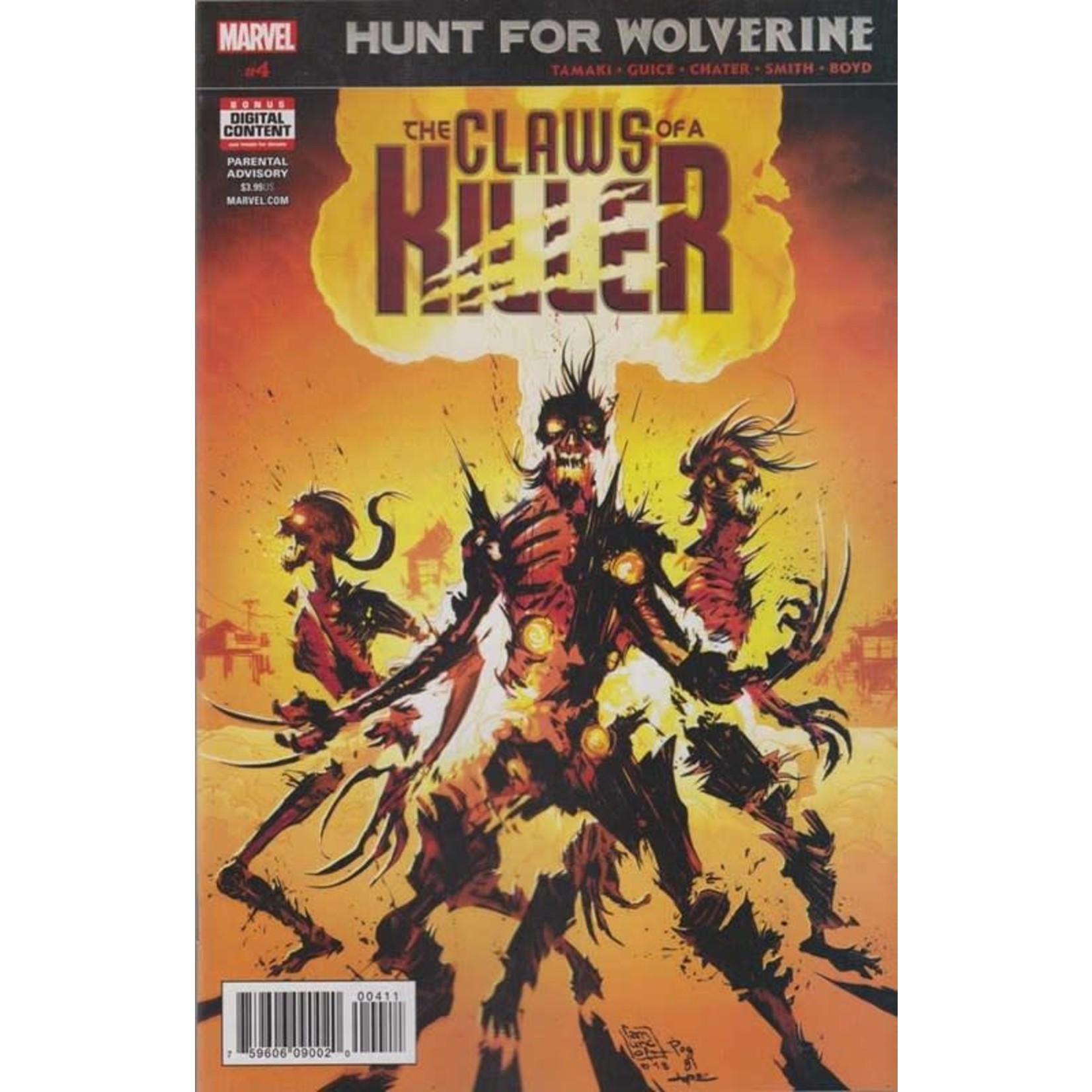 Marvel Comics Hunt for Wolvering: The Claws of a Killer (of 4) 2018 #4
