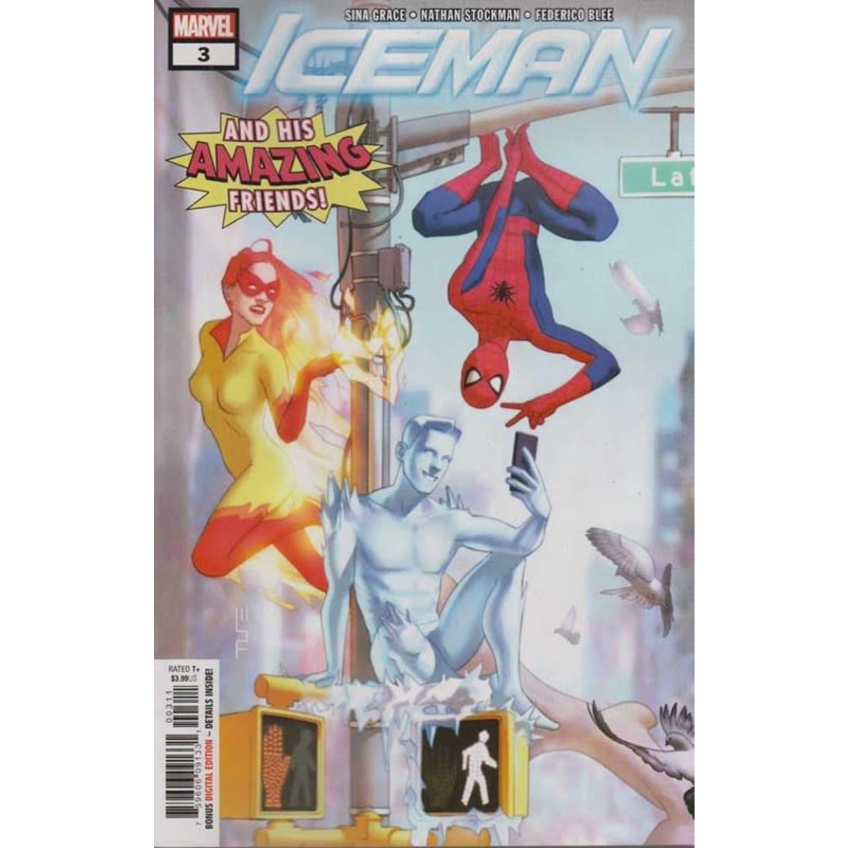 Marvel Comics Iceman 2018 #3