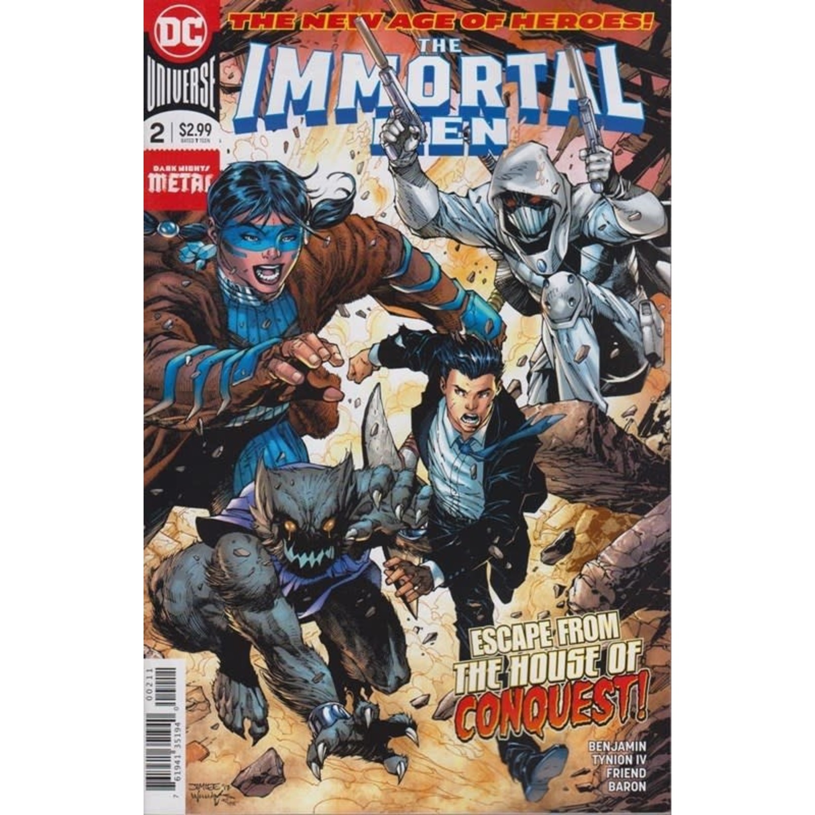 DC Comics Immortal Men 2018 #2