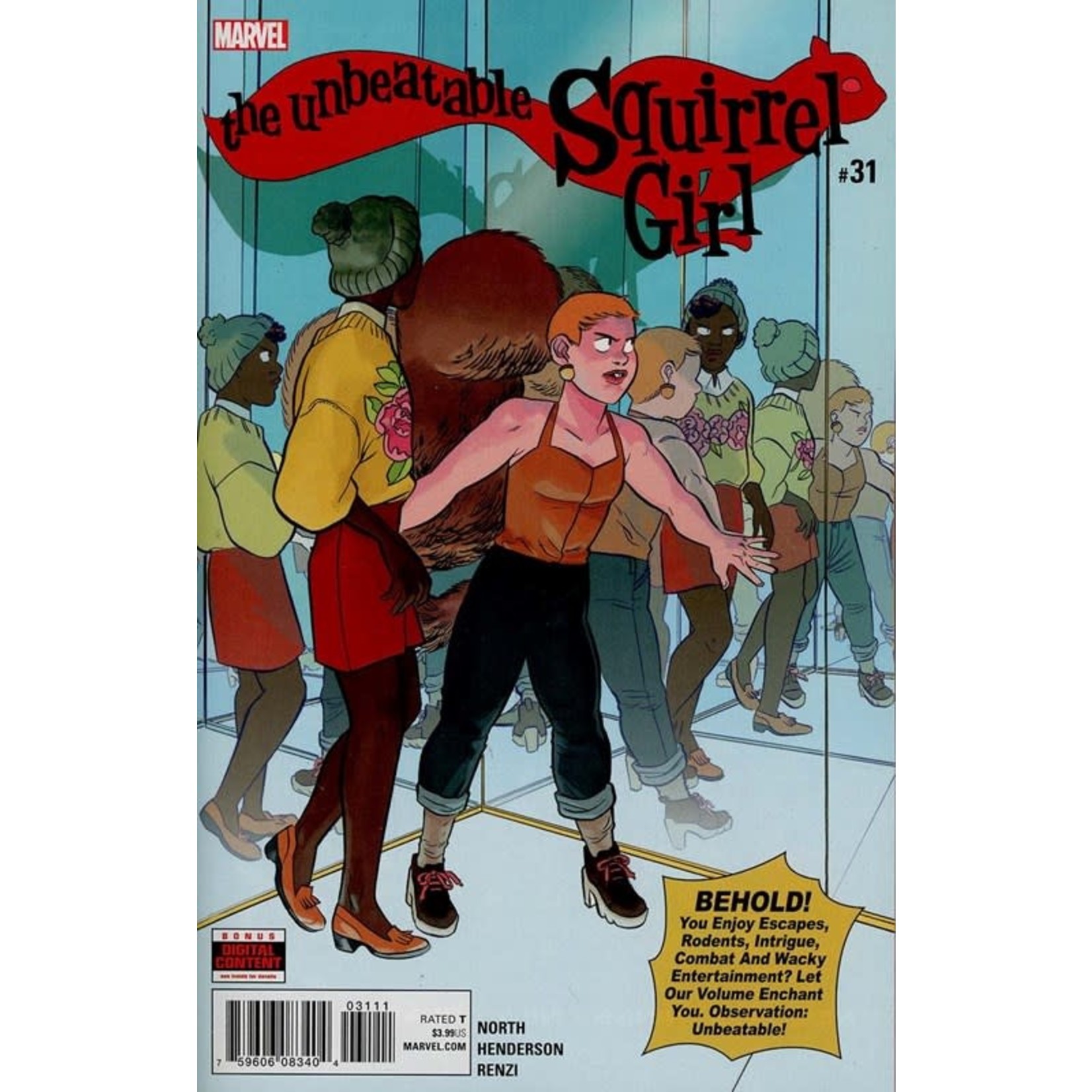Marvel Comics Unbeatable Squirrel Girl 2016 #31