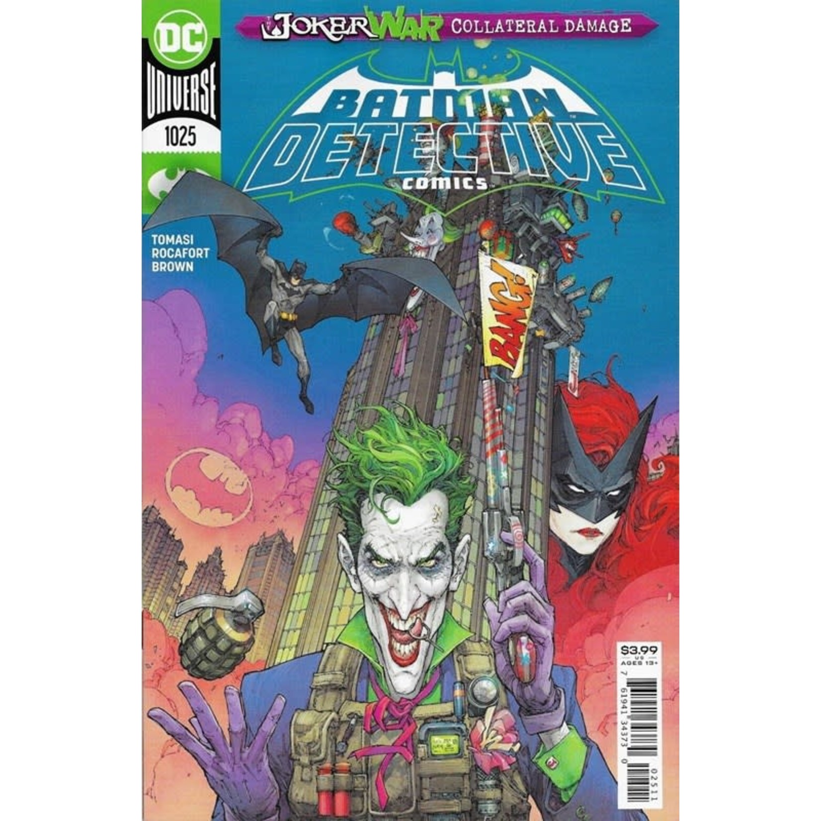 DC Comics Batman Detective Comics 2016 #1025