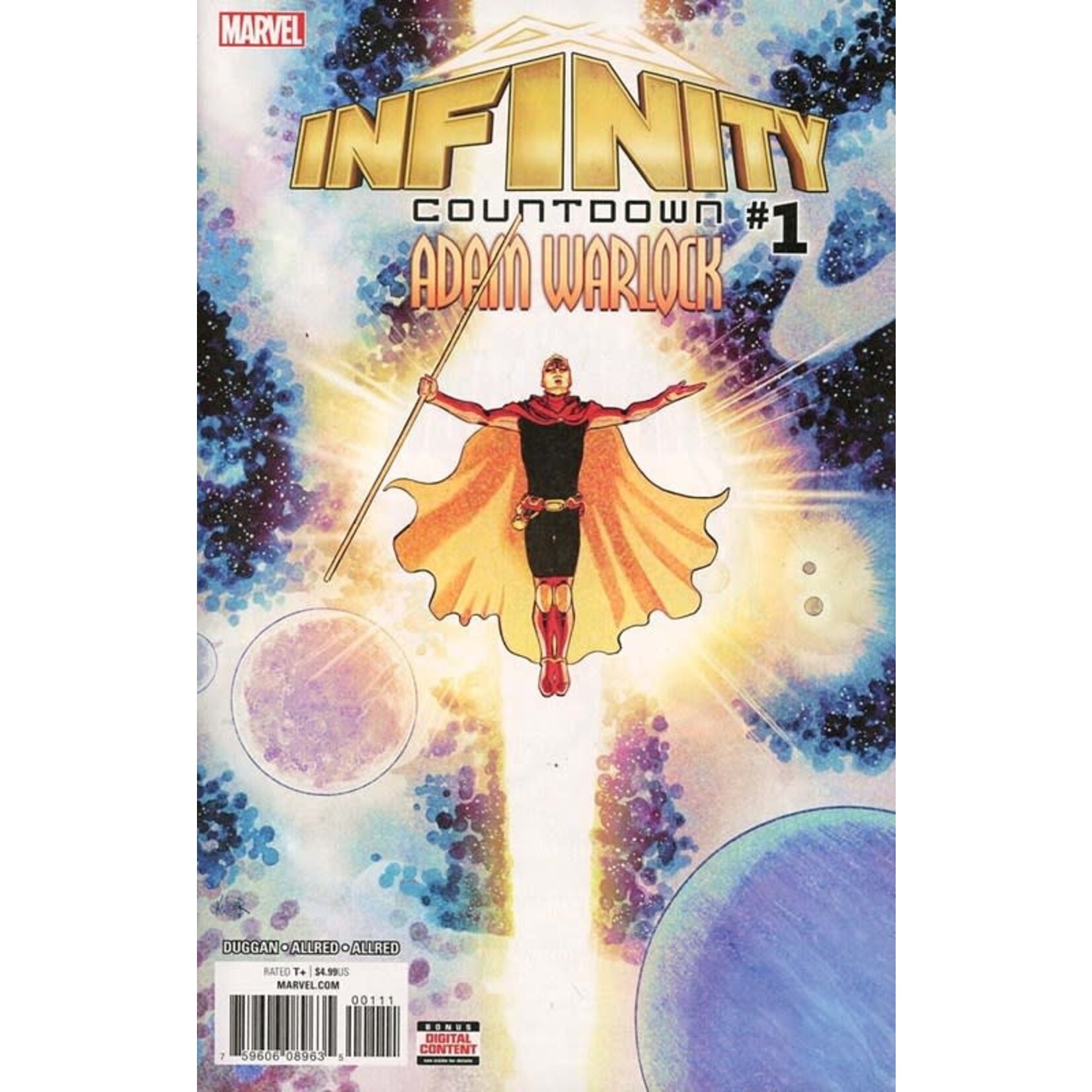 Marvel Comics Infinity Countdown 2018 #1 Adam Warlock