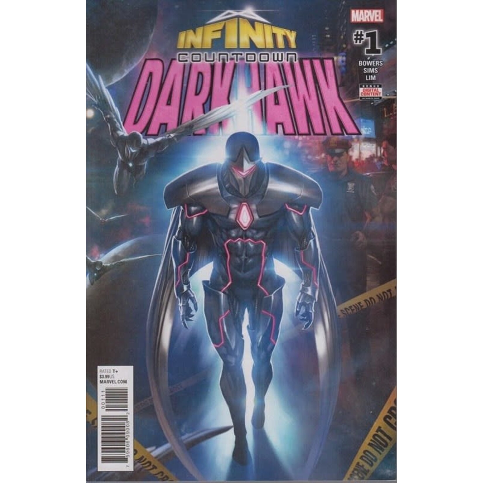 Marvel Comics Infinity Countdown 2018 #1 Darkhawk 2018 (of 4)