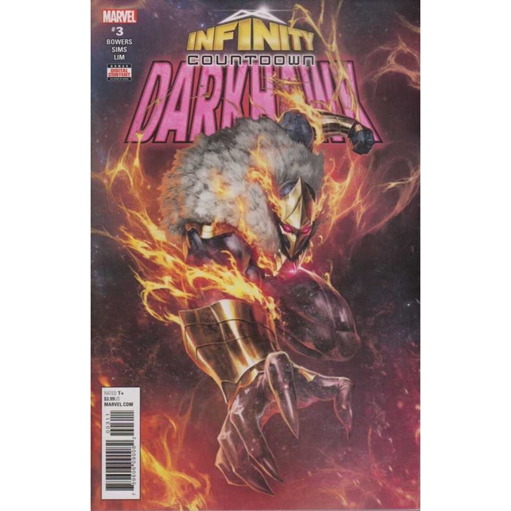Marvel Comics Infinity Countdown 2018 #3 Darkhawk 2018 (of 4)