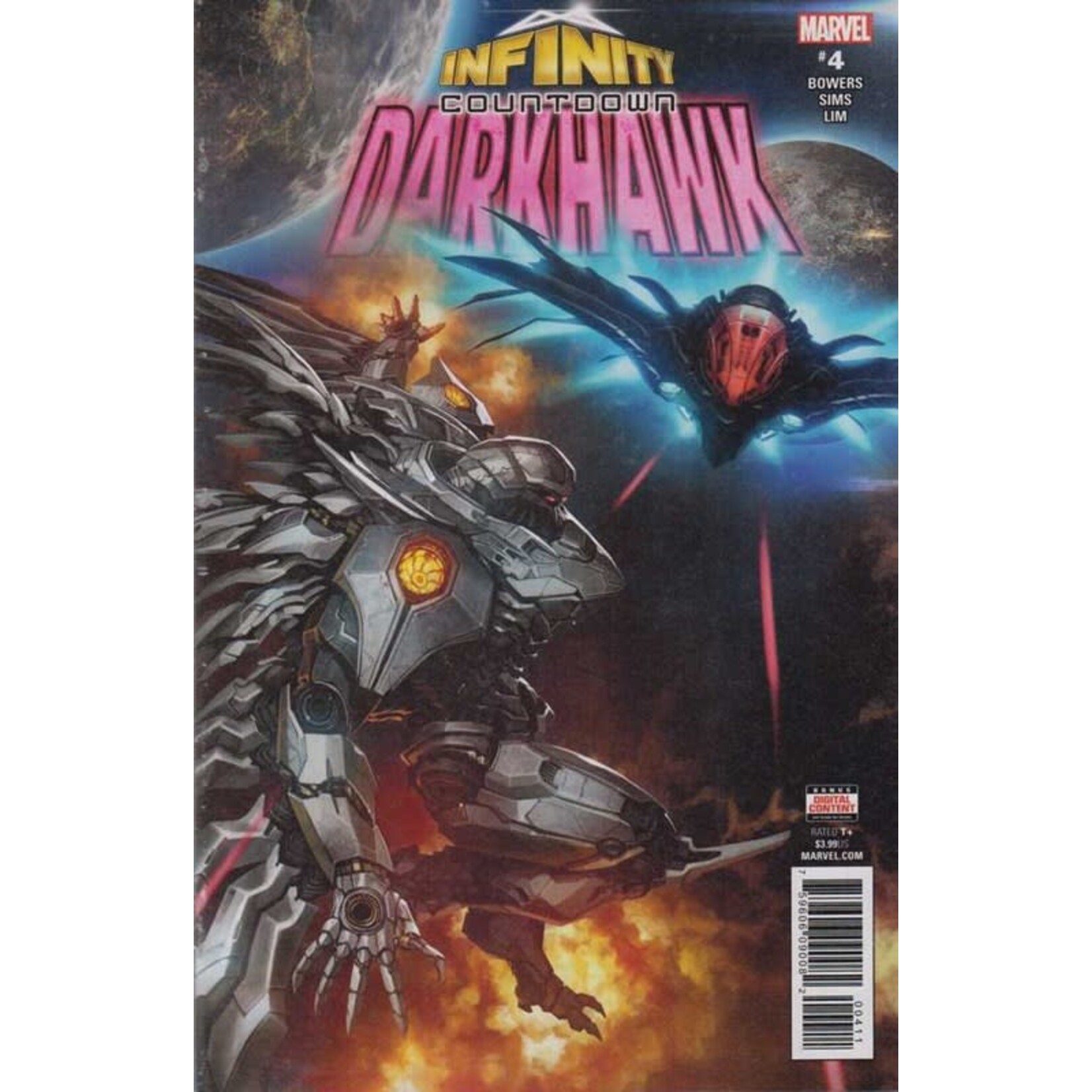 Marvel Comics Infinity Countdown 2018 #4 Darkhawk 2018 (of 4)