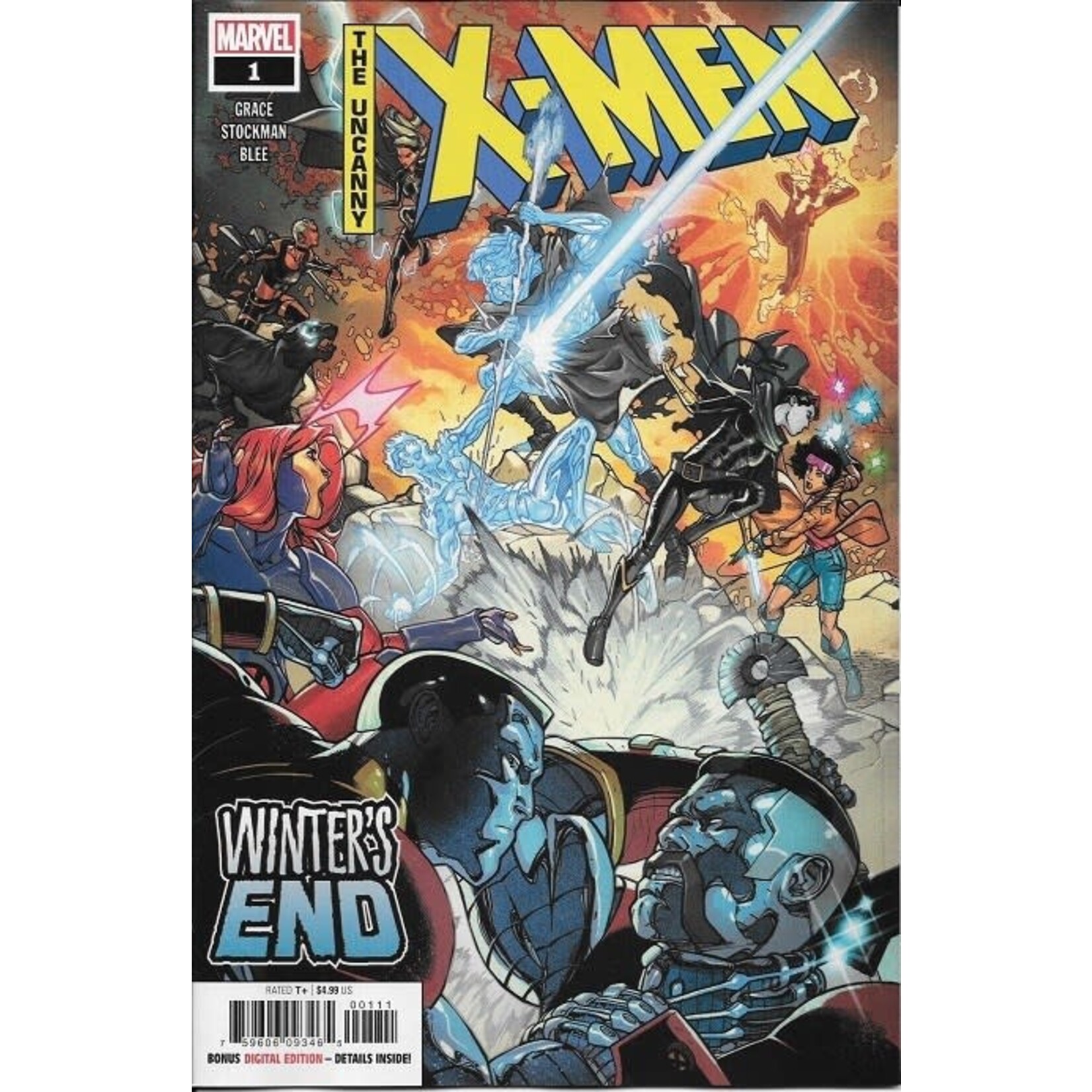 Marvel Comics Uncanny X-Men 2019 #1 Winter's End