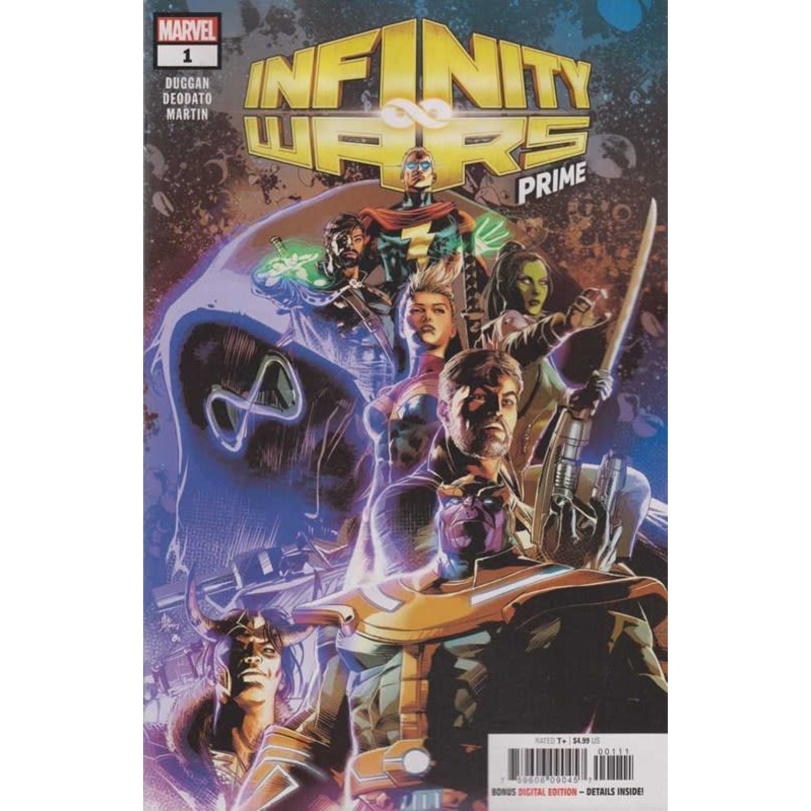 Marvel Comics Infinity Wars 2018 #1 Prime