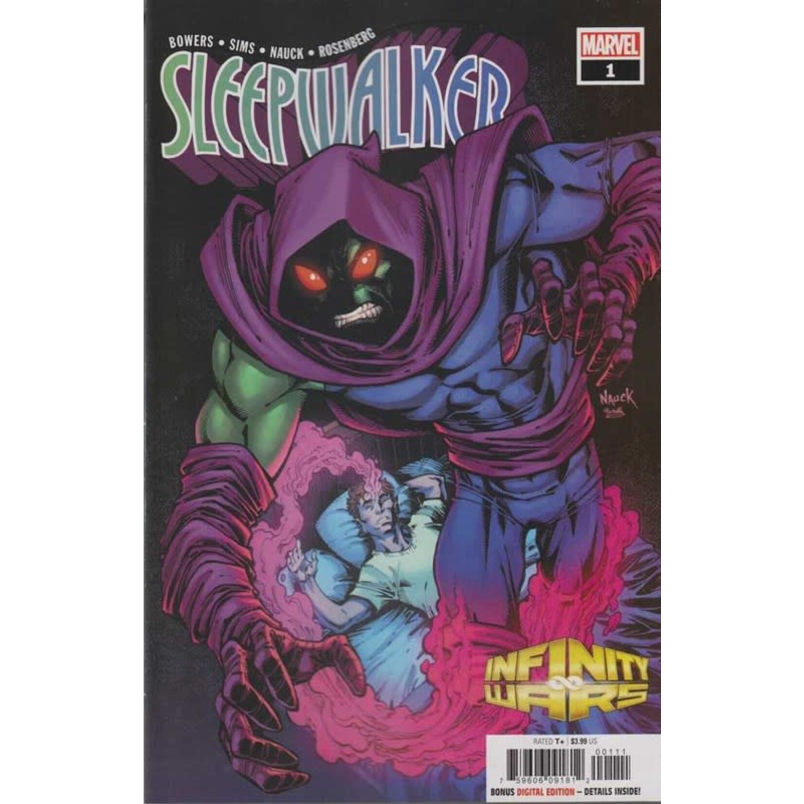 Marvel Comics Infinity Wars 2018 #1 Sleepwalker 2018 (of 4)
