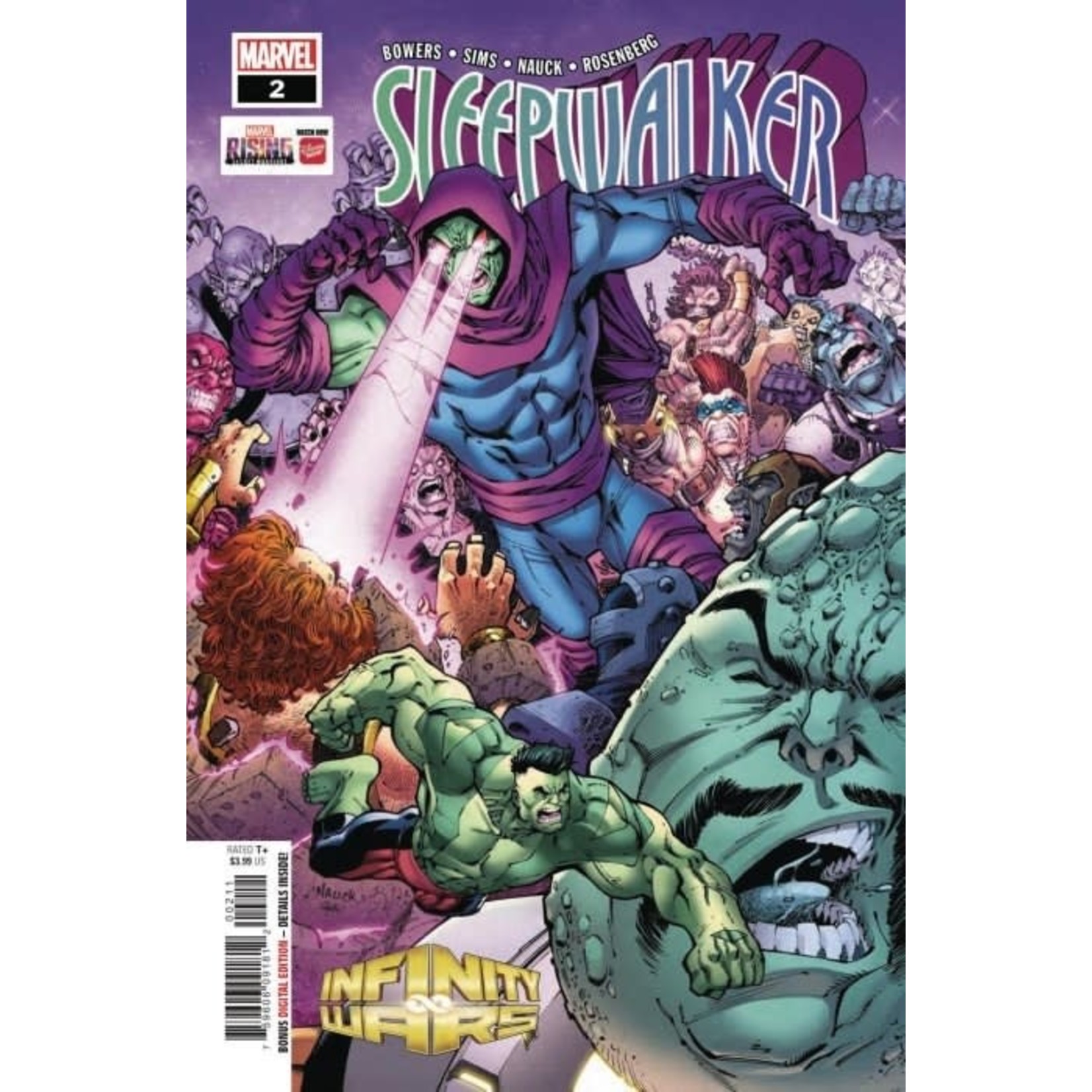 Marvel Comics Infinity Wars 2018 #2 Sleepwalker 2018 (of 4)