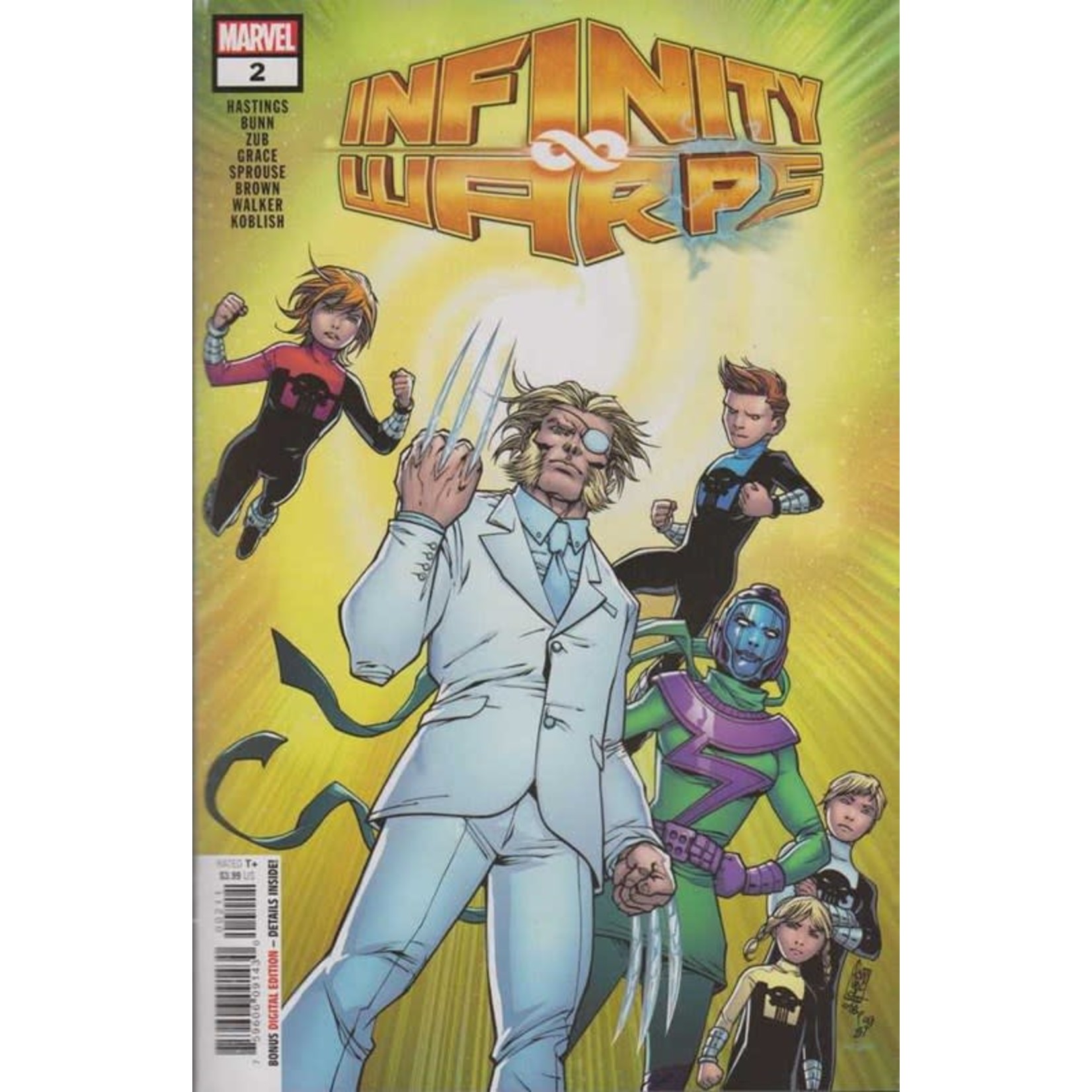 Marvel Comics Infinity Wars 2018 #2 Infinity Warps (of 2) 2018