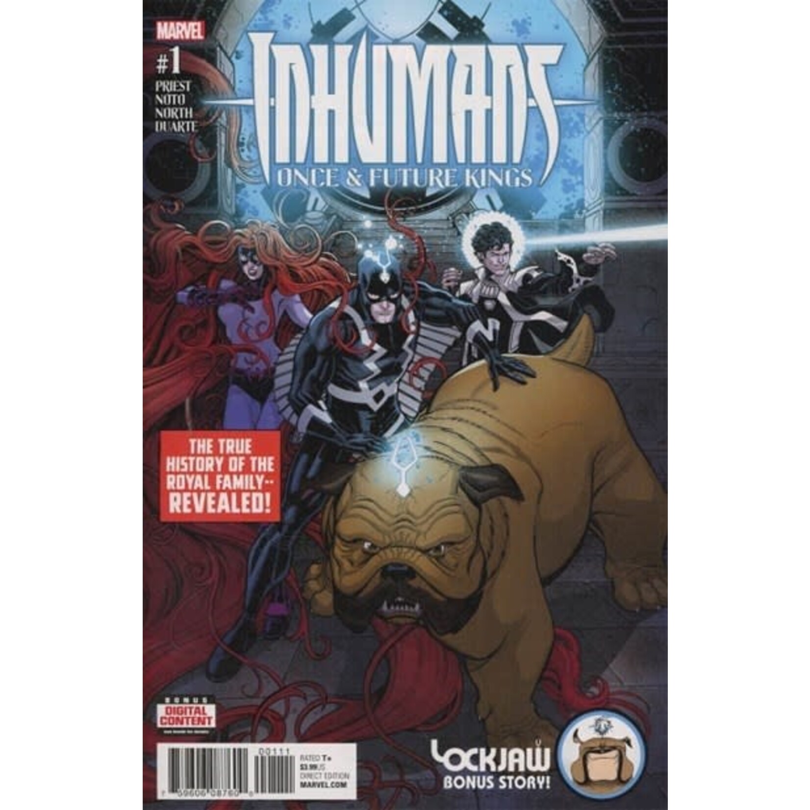 Marvel Comics Inhumans: Once & Future Kings 2017 (of 5) #1