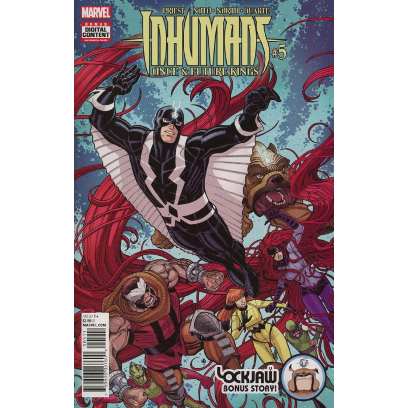 Marvel Comics Inhumans: Once & Future Kings 2017 (of 5) #5