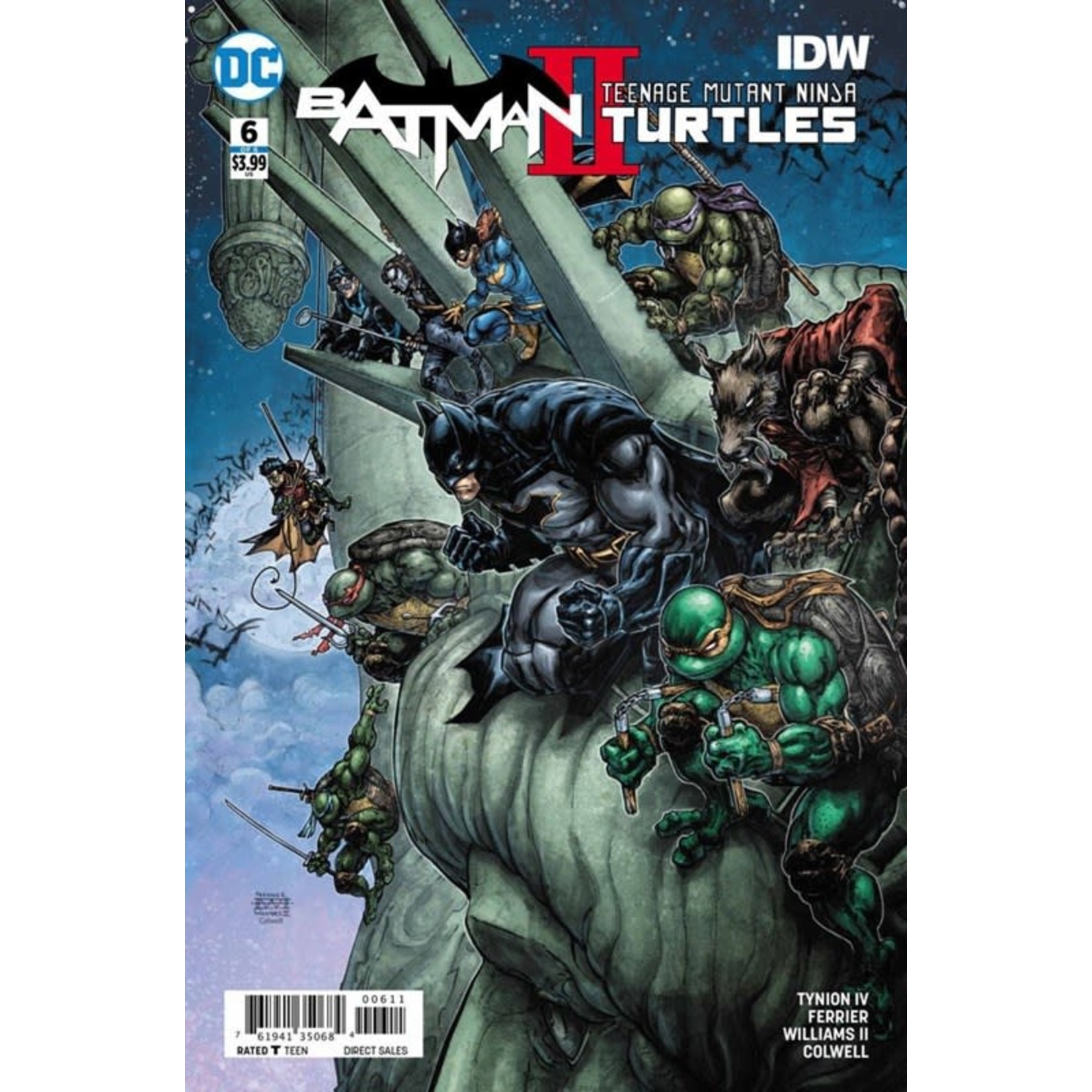 DC Comics Batman Teenage Mutant Ninja Turtles II (of 6) #6