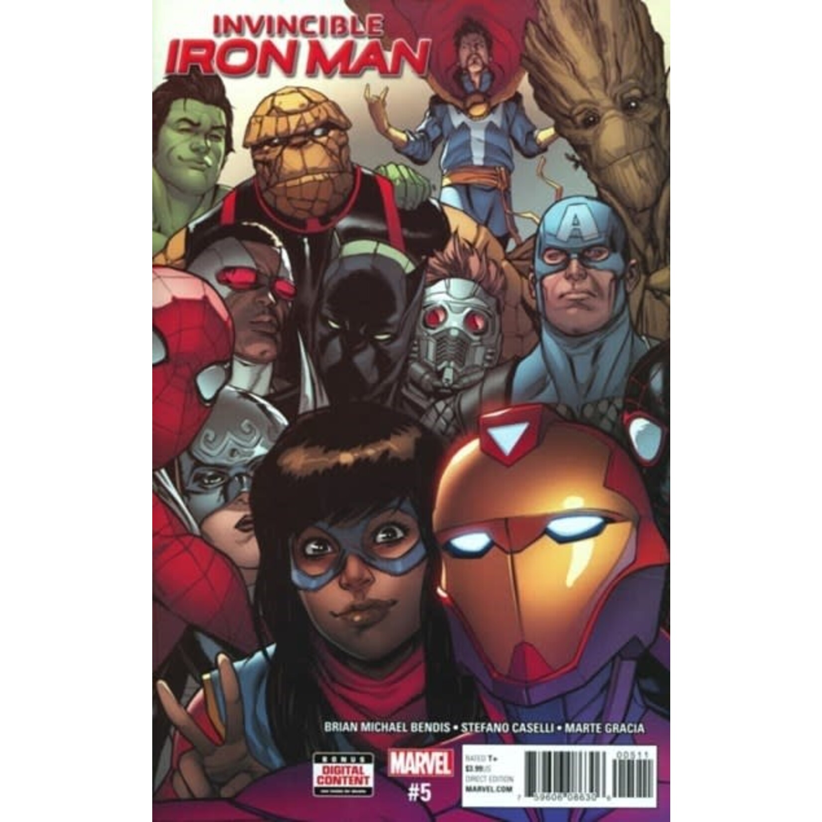 Marvel Comics Invincible Iron Man 2017 #5