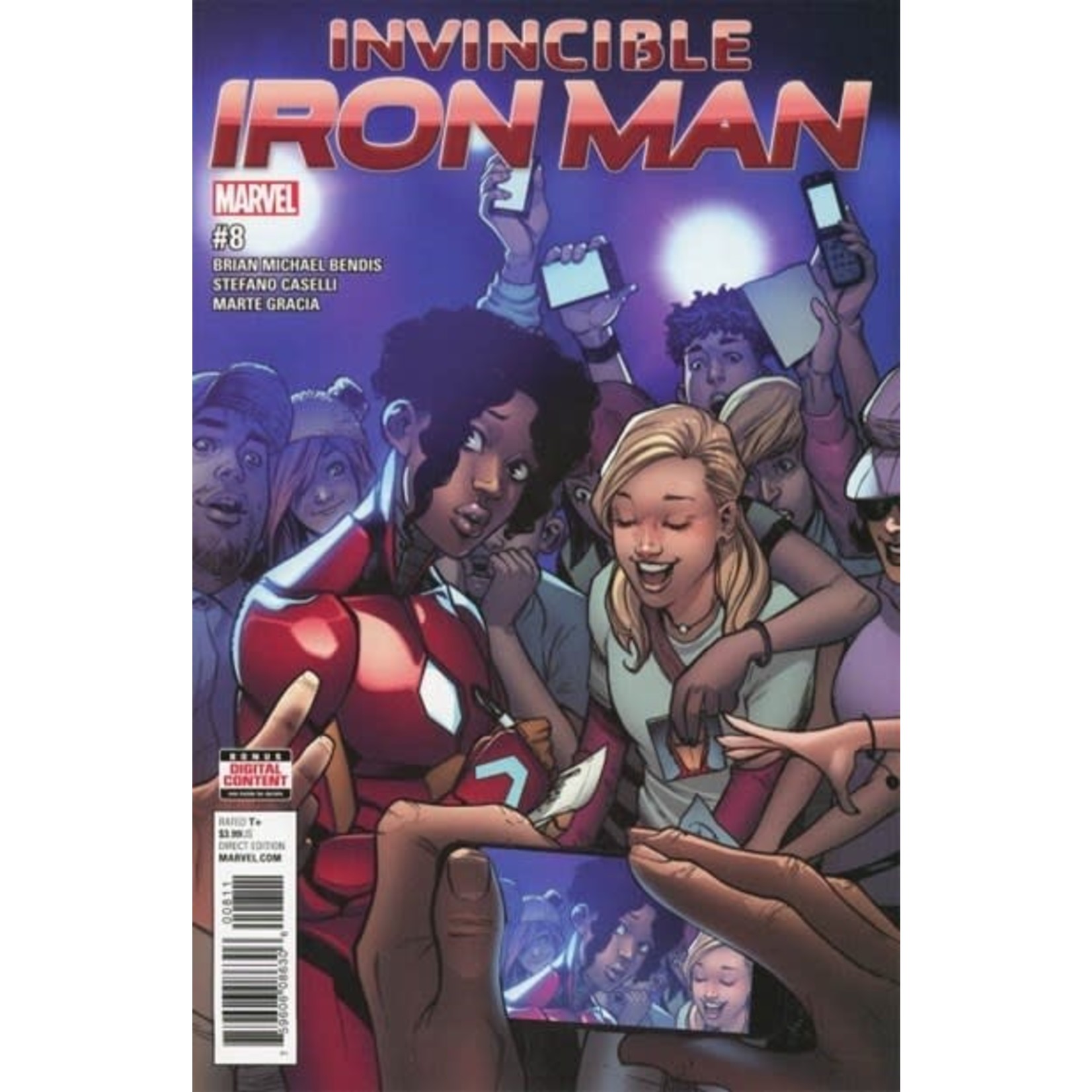 Marvel Comics Invincible Iron Man 2017 #8