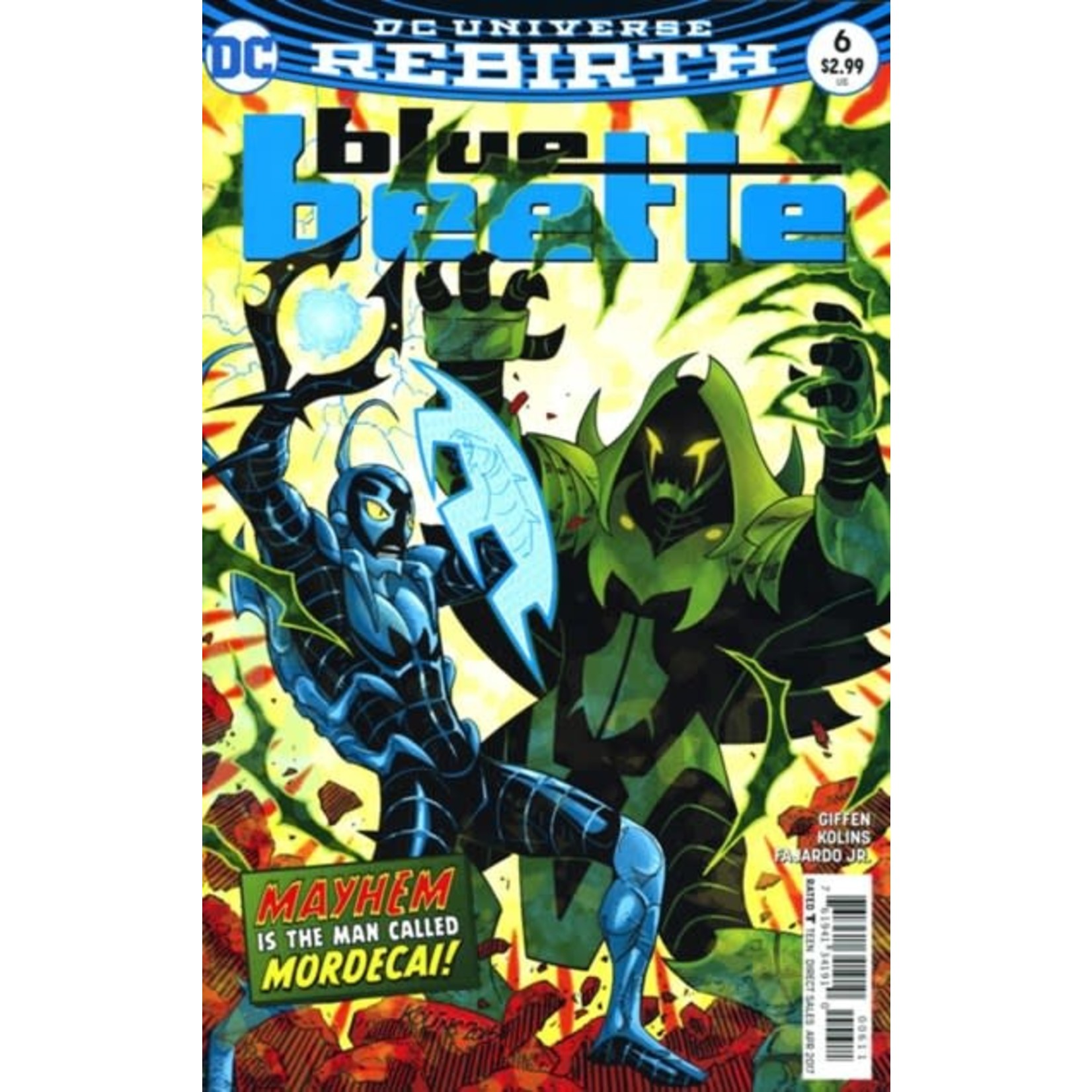 DC Comics Blue Beetle 2016 #6