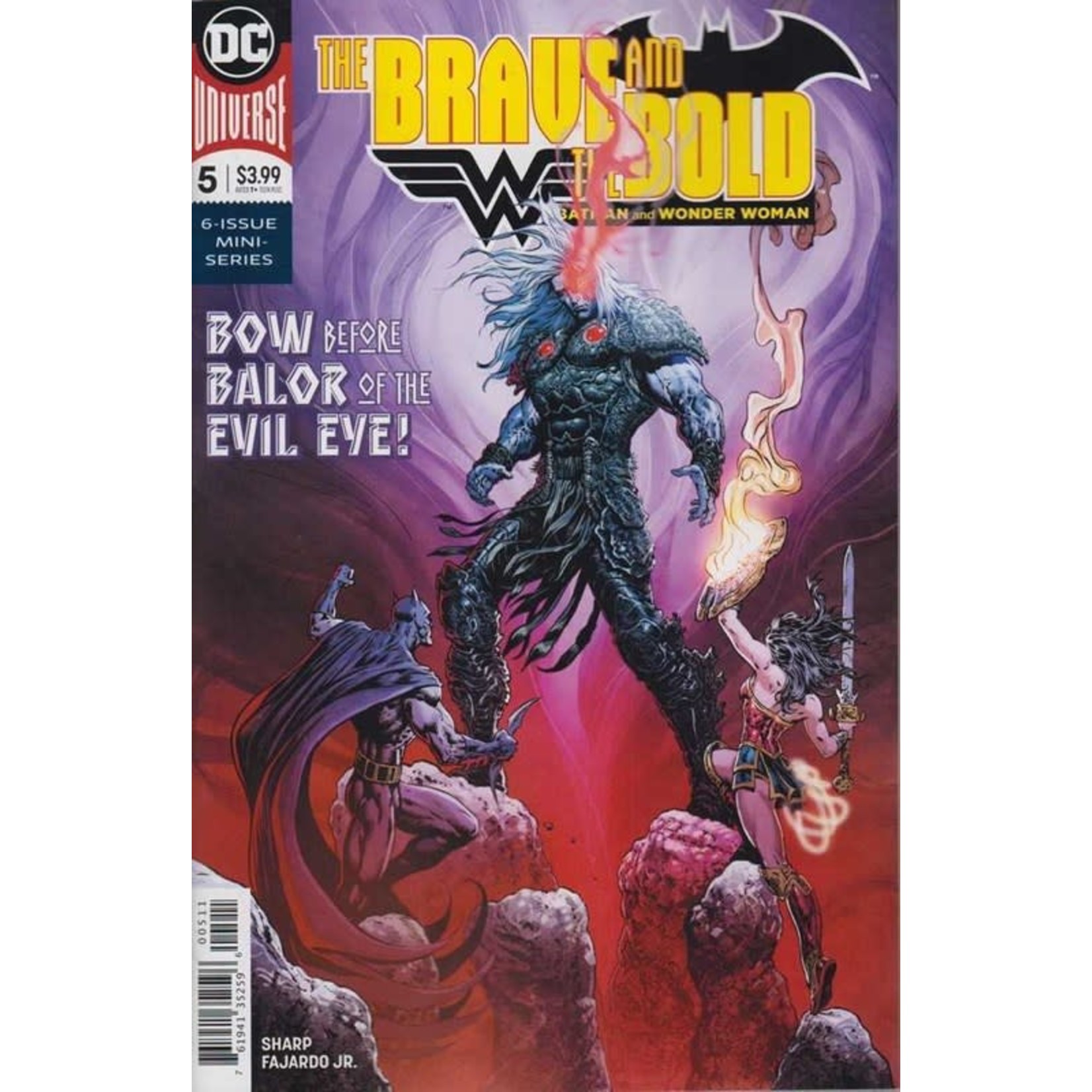 DC Comics Brave and the Bold: Batman and Wonder Woman (of 6) 2018 #5