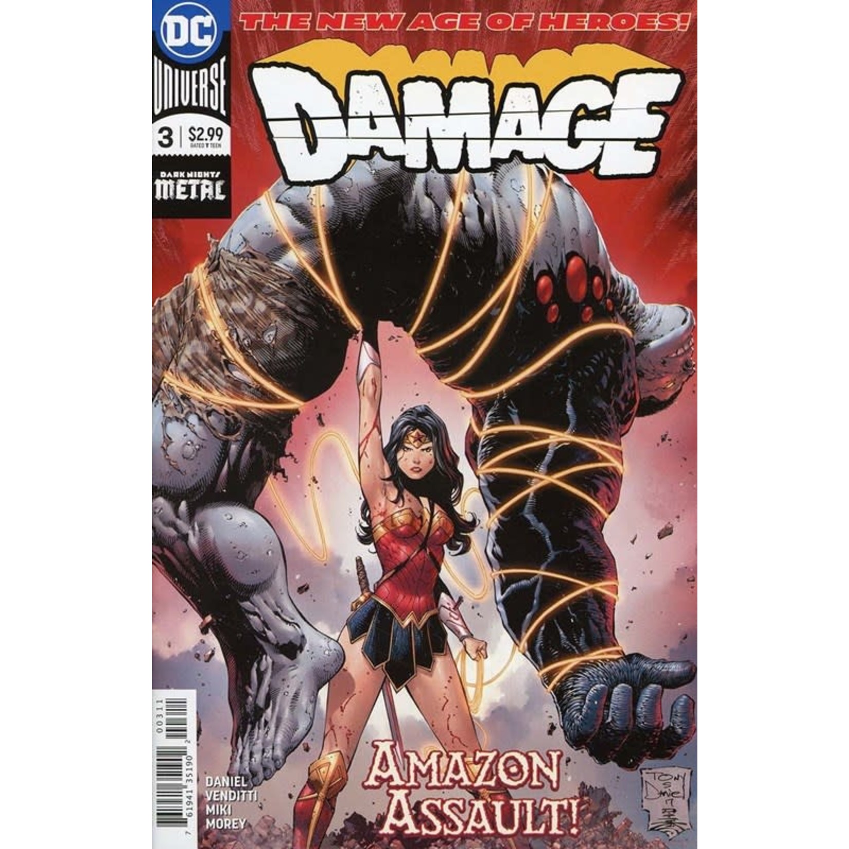 DC Comics Damage 2018 #3
