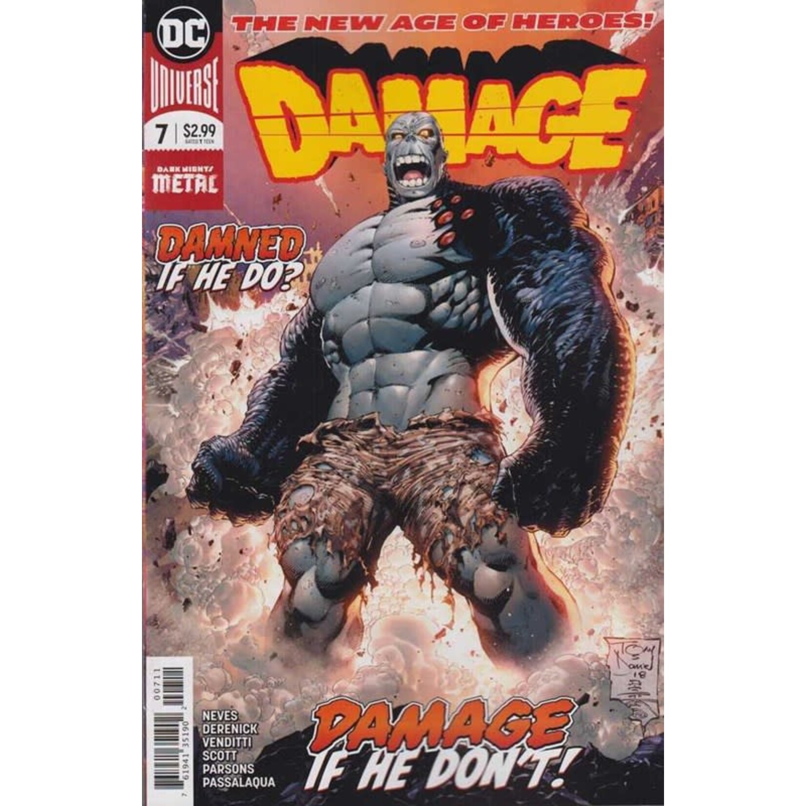 DC Comics Damage 2018 #7