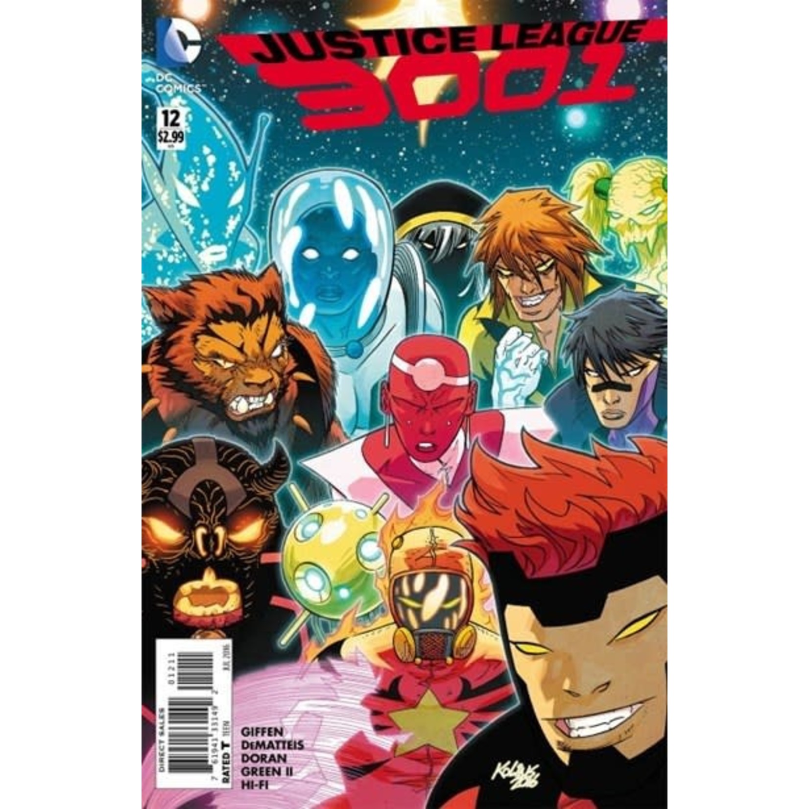 DC Comics Justice League 3001 #12