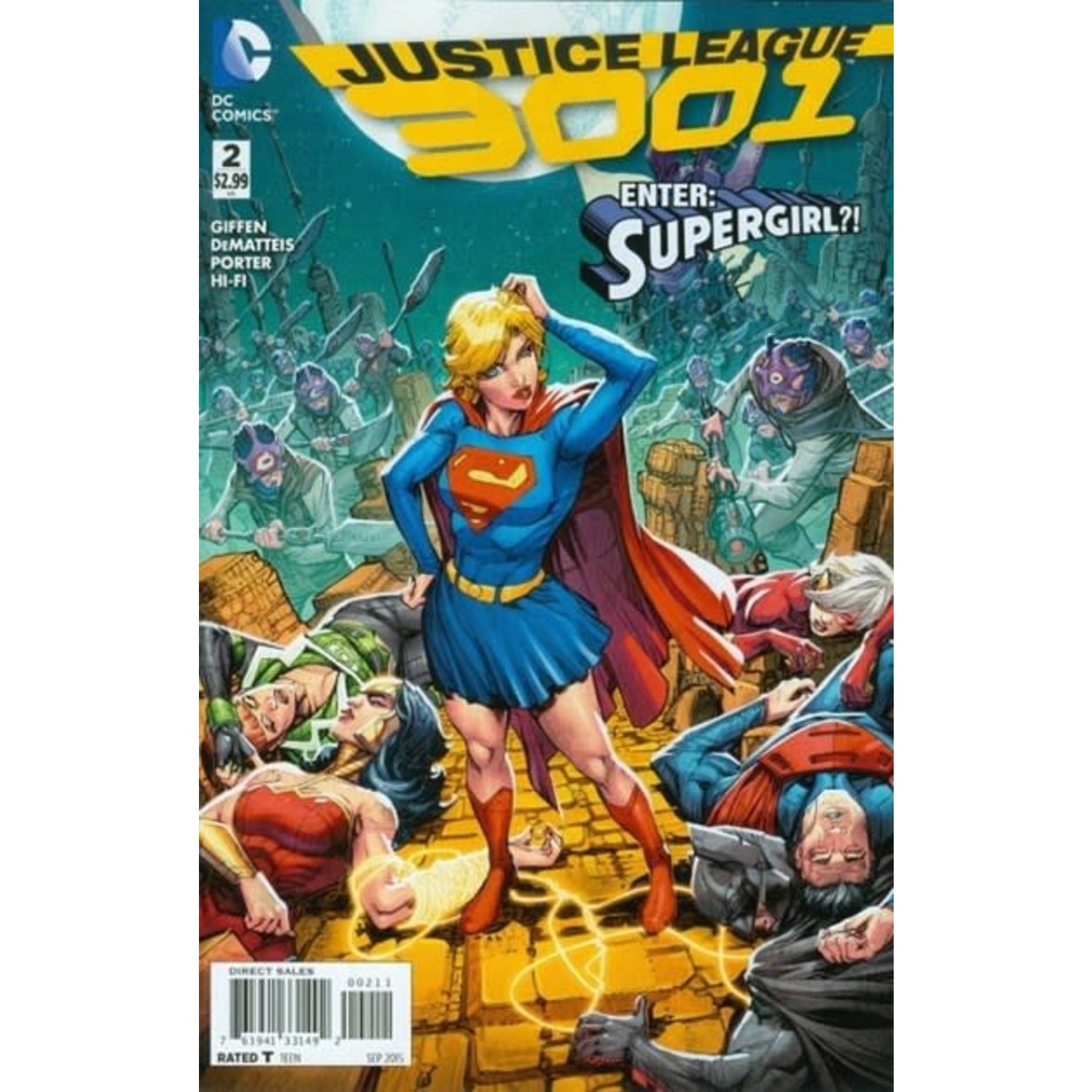 DC Comics Justice League 3001 #2