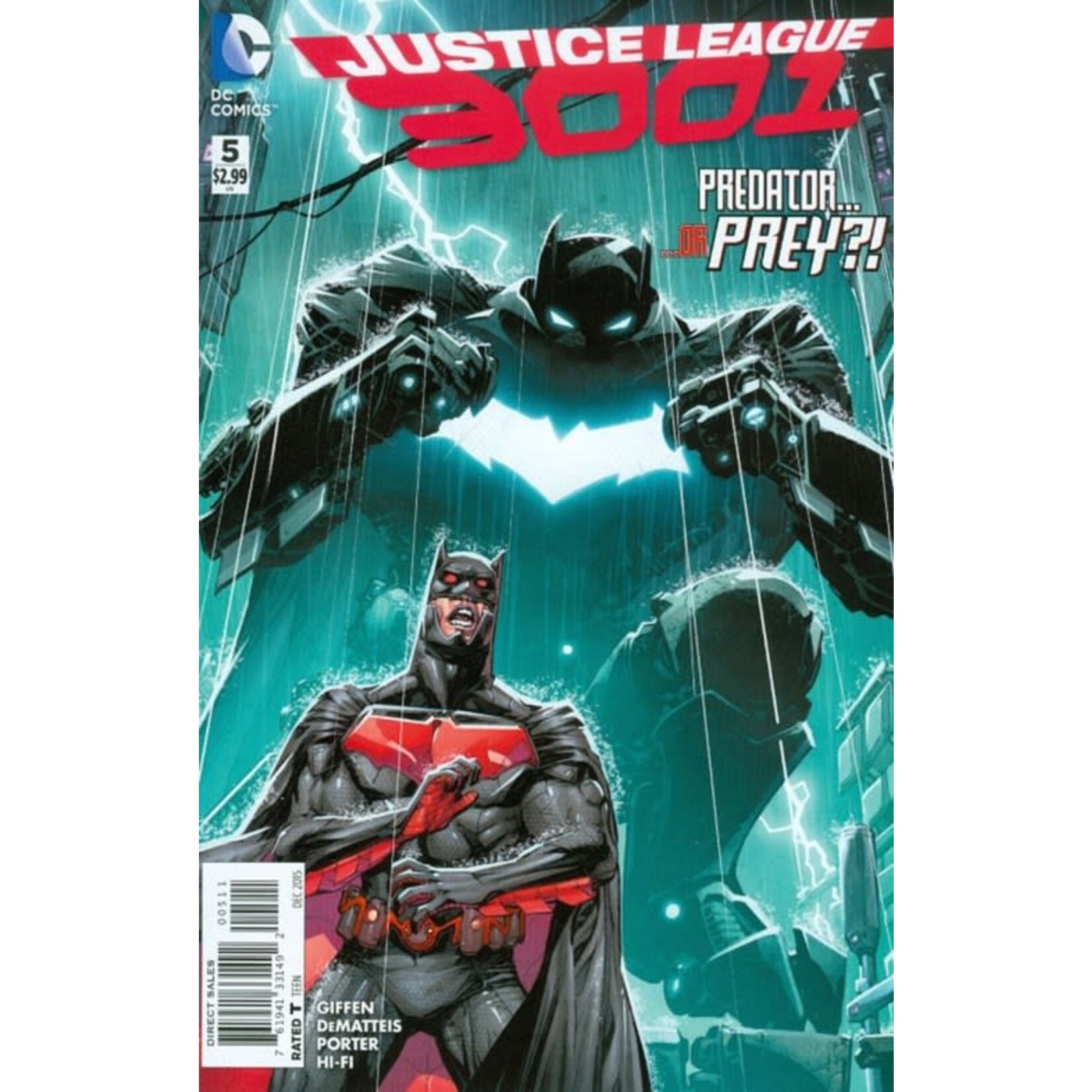 DC Comics Justice League 3001 #5
