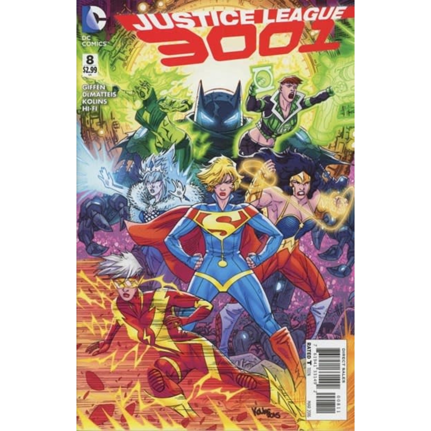 DC Comics Justice League 3001 #8