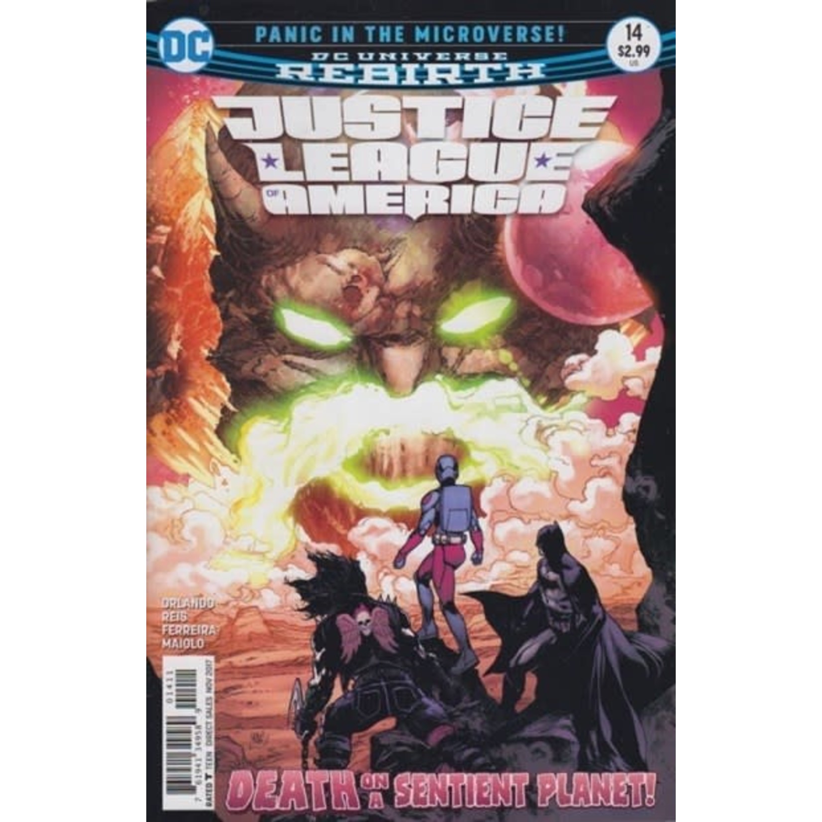DC Comics Justice League of America 2017 #14