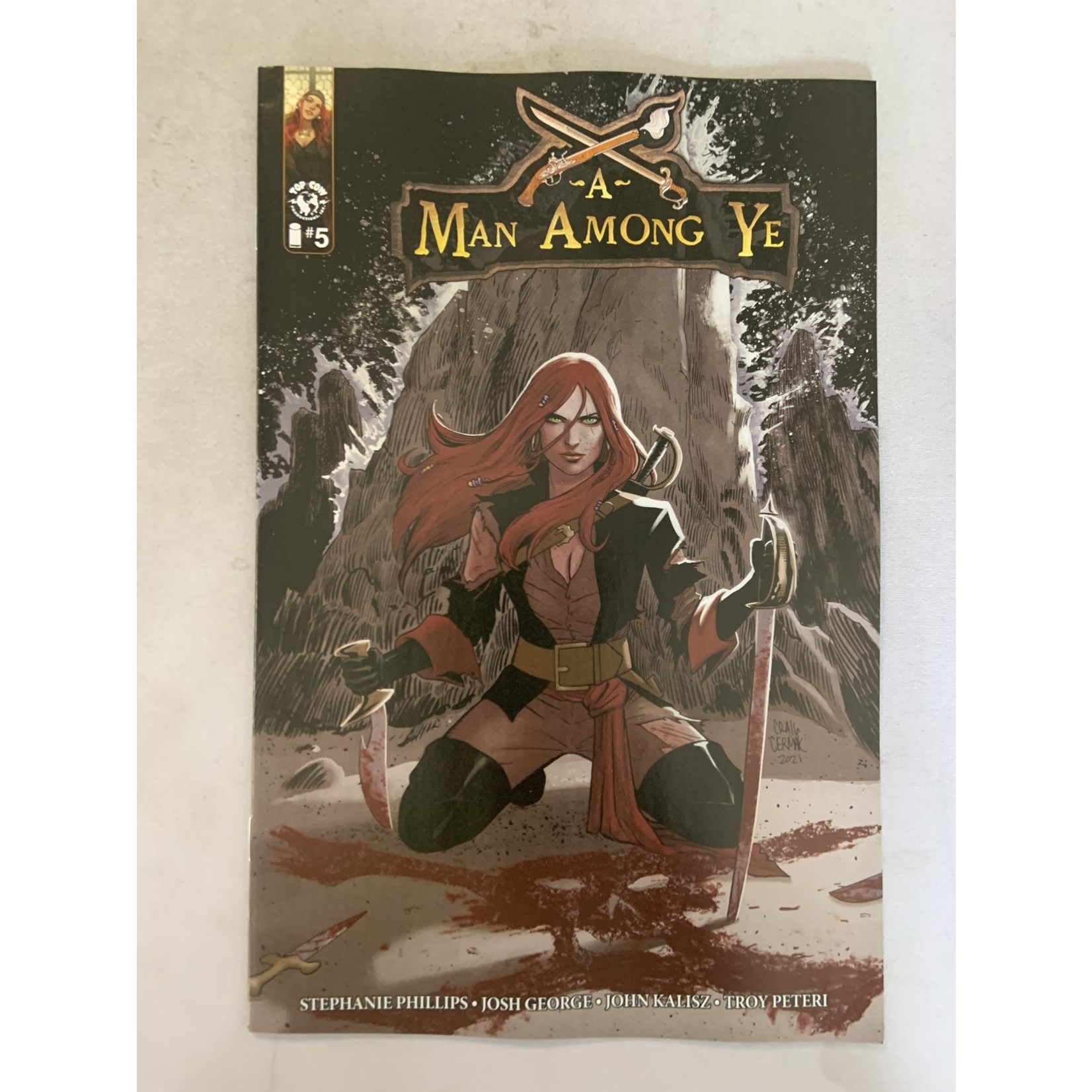 IMAGE COMICS A Man Among Ye 2021 #5 Cvr C Cermak