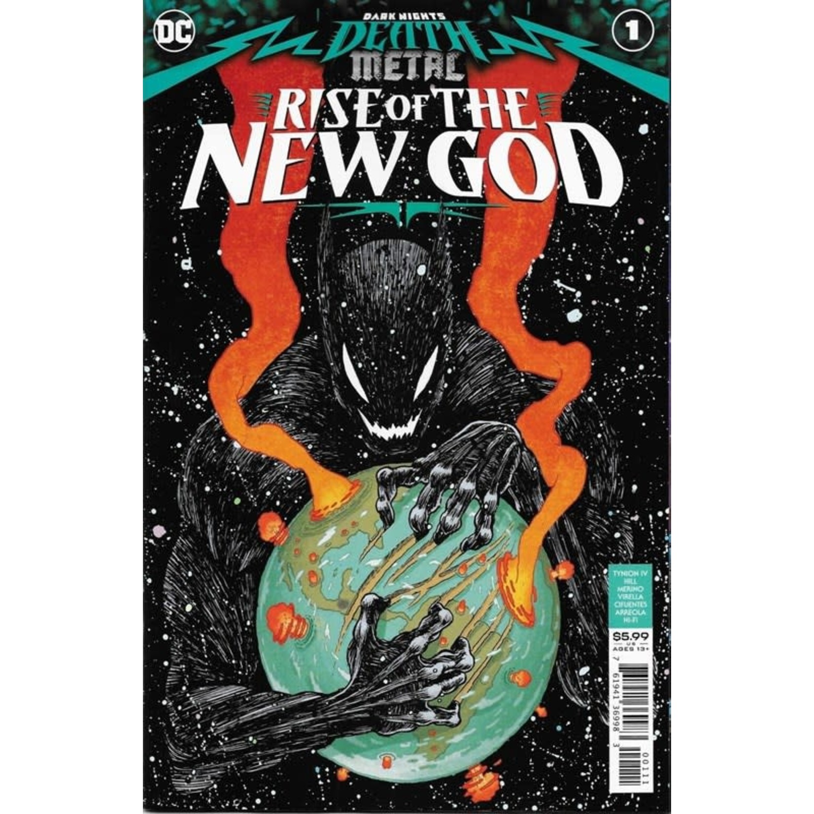 DC Comics Dark Nights Death Metal 2020 #1 Rise of the New God 2020