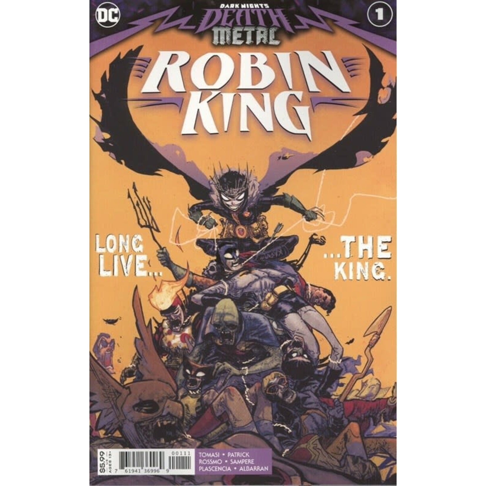 DC Comics Dark Nights Death Metal 2020 #1 Robin King 2020