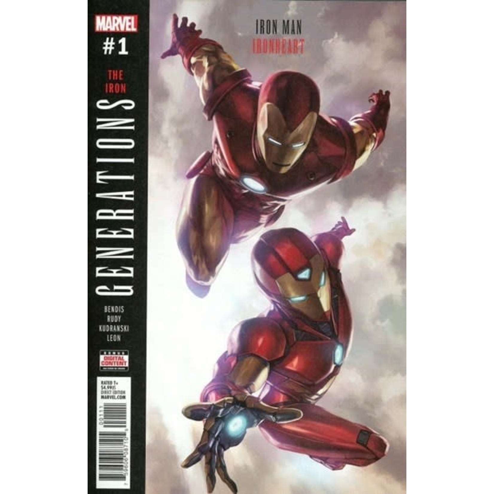 Marvel Comics Marvel Generations 2017 #1 Ironman & Ironheart