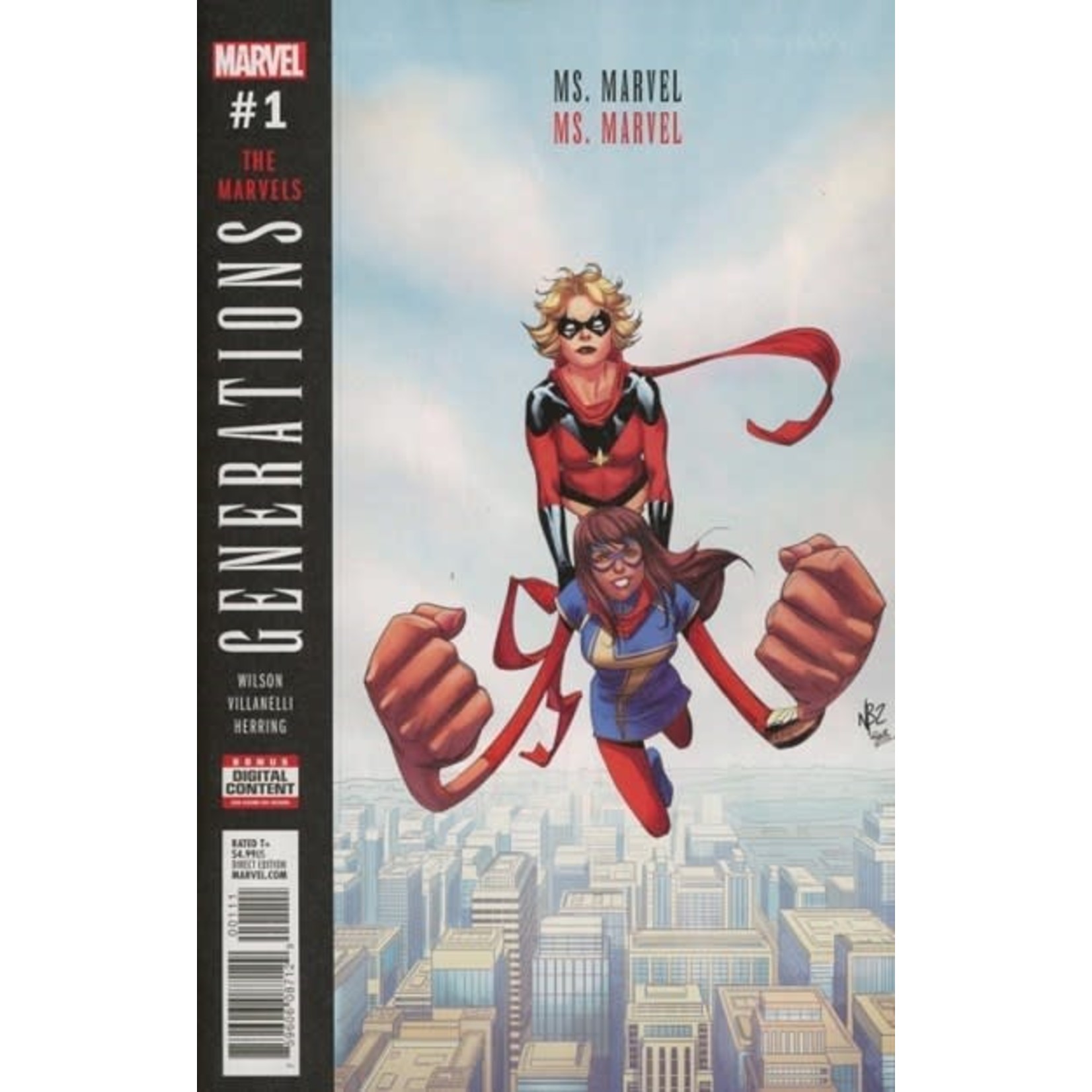 Marvel Comics Marvel Generations 2017 #1 Ms. Marvel & Ms. Marel