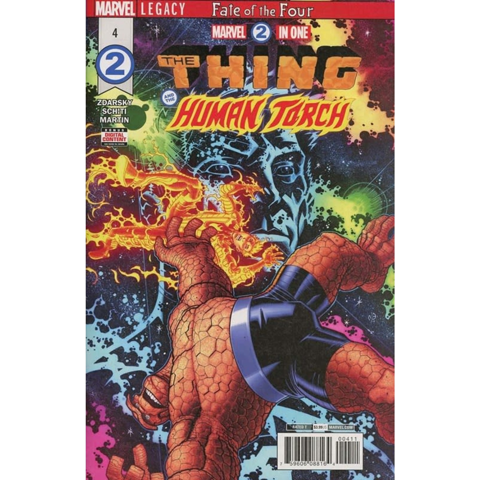 Marvel Comics Marvel Two-In-One 2017 #4  Thing and the Human Torch