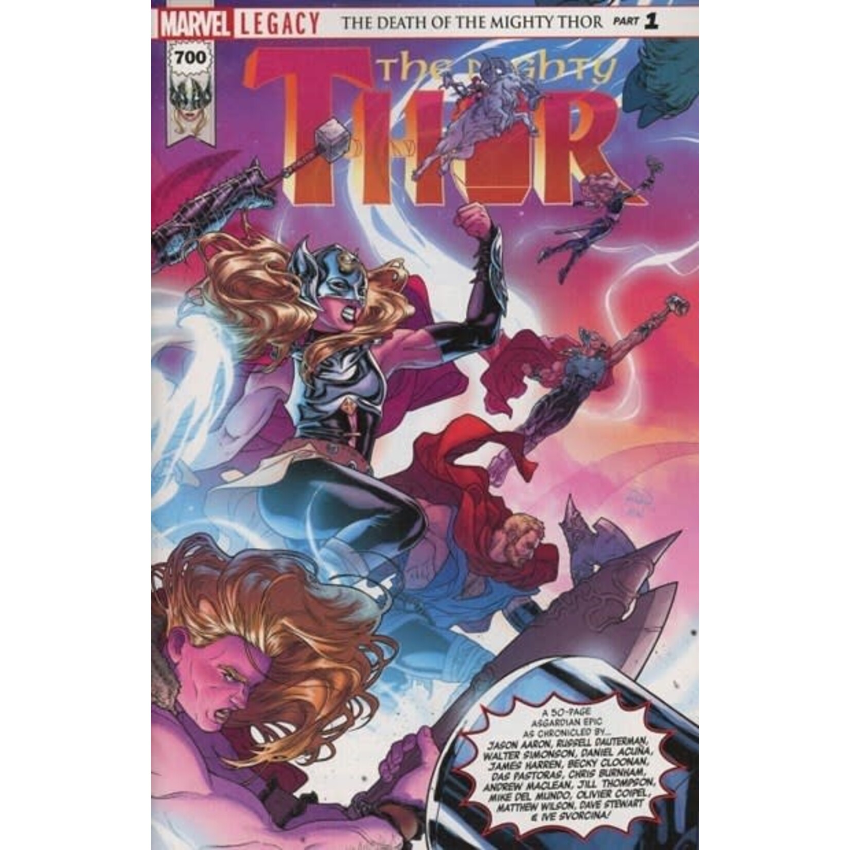 Marvel Comics Mighty Thor 2017 #700