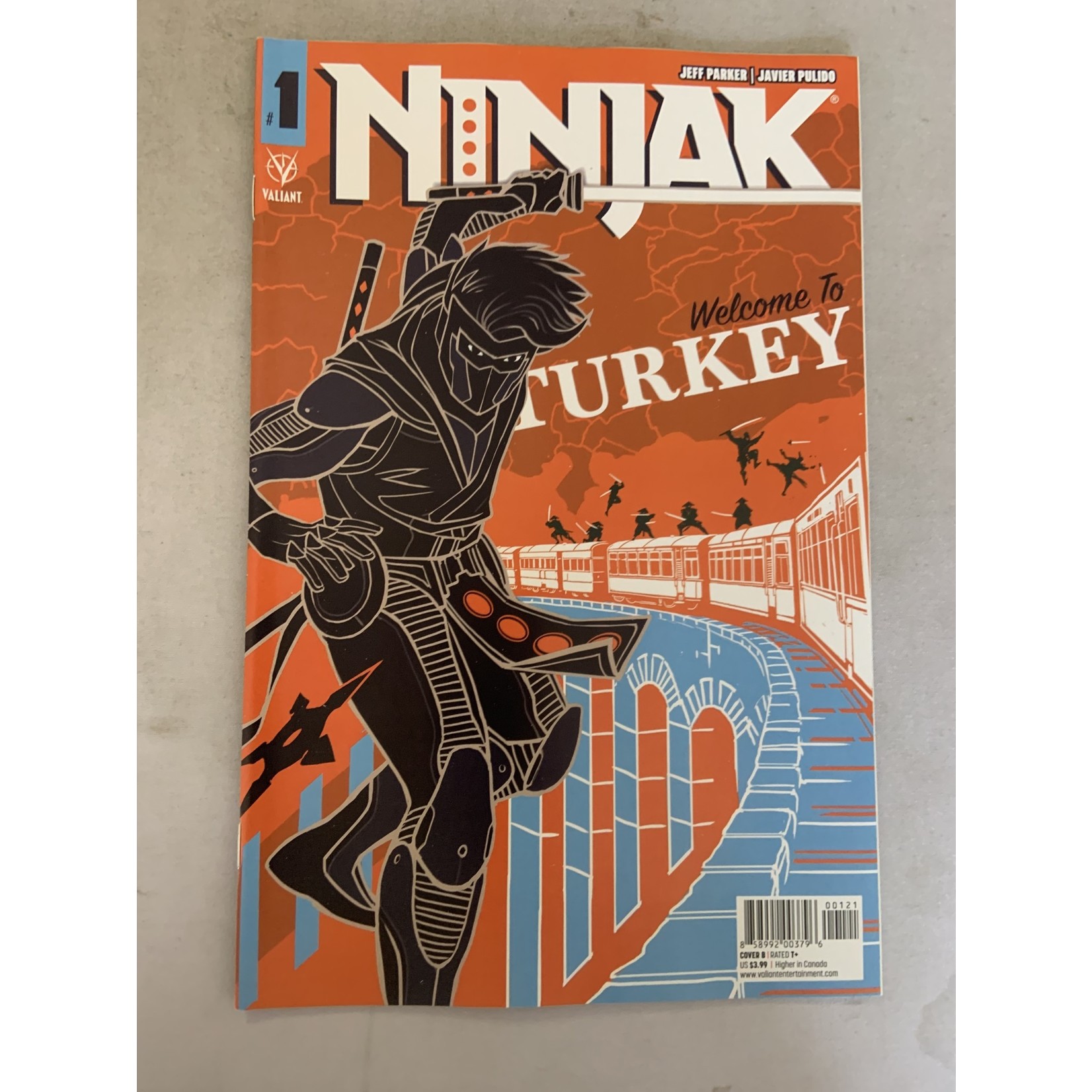 VALIANT ENTERTAINMENT LLC Ninjak 2021 #1 Cvr B Wijngaard
