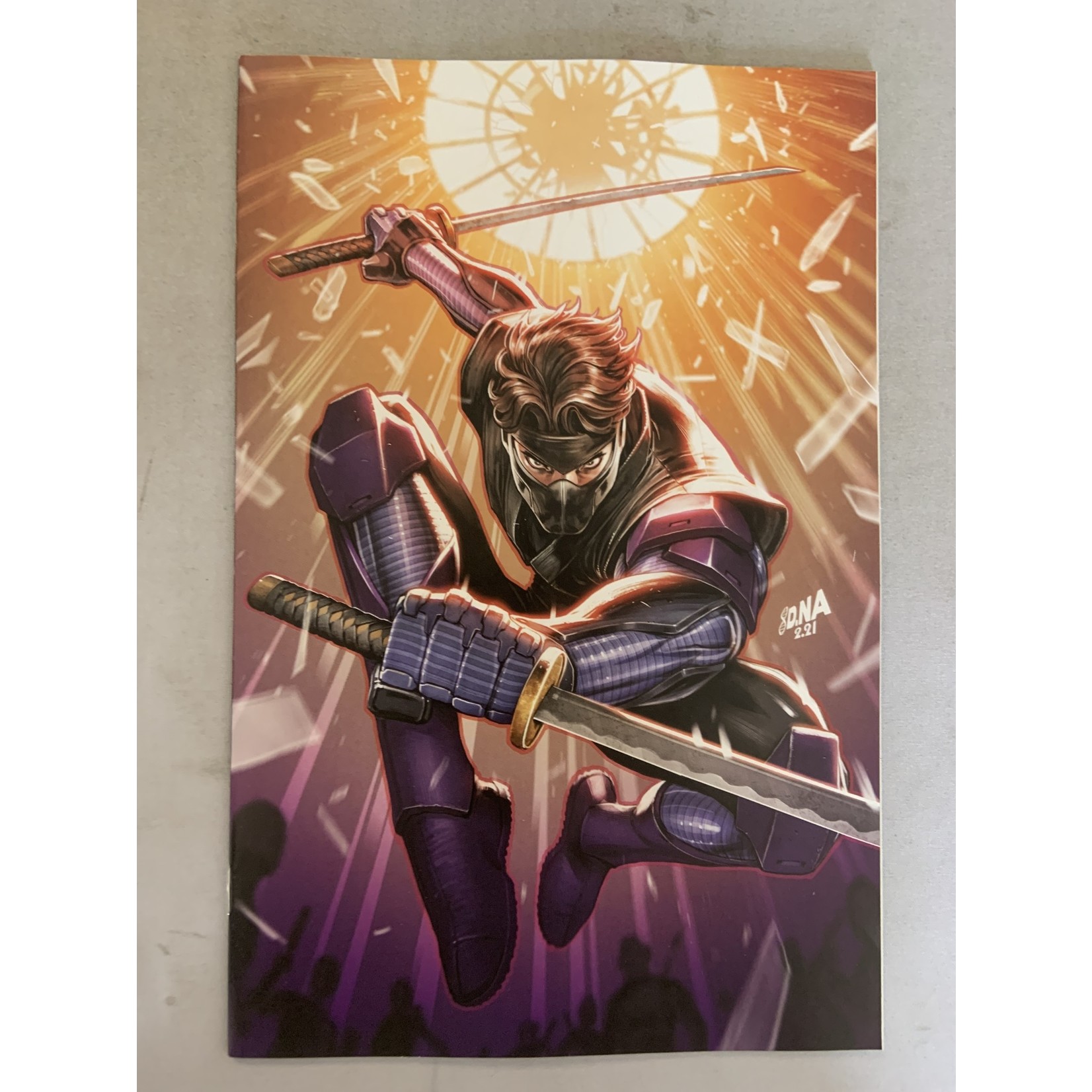 VALIANT ENTERTAINMENT LLC Ninjak 2021 #1 Cvr F 25 Copy Incv Nakayama