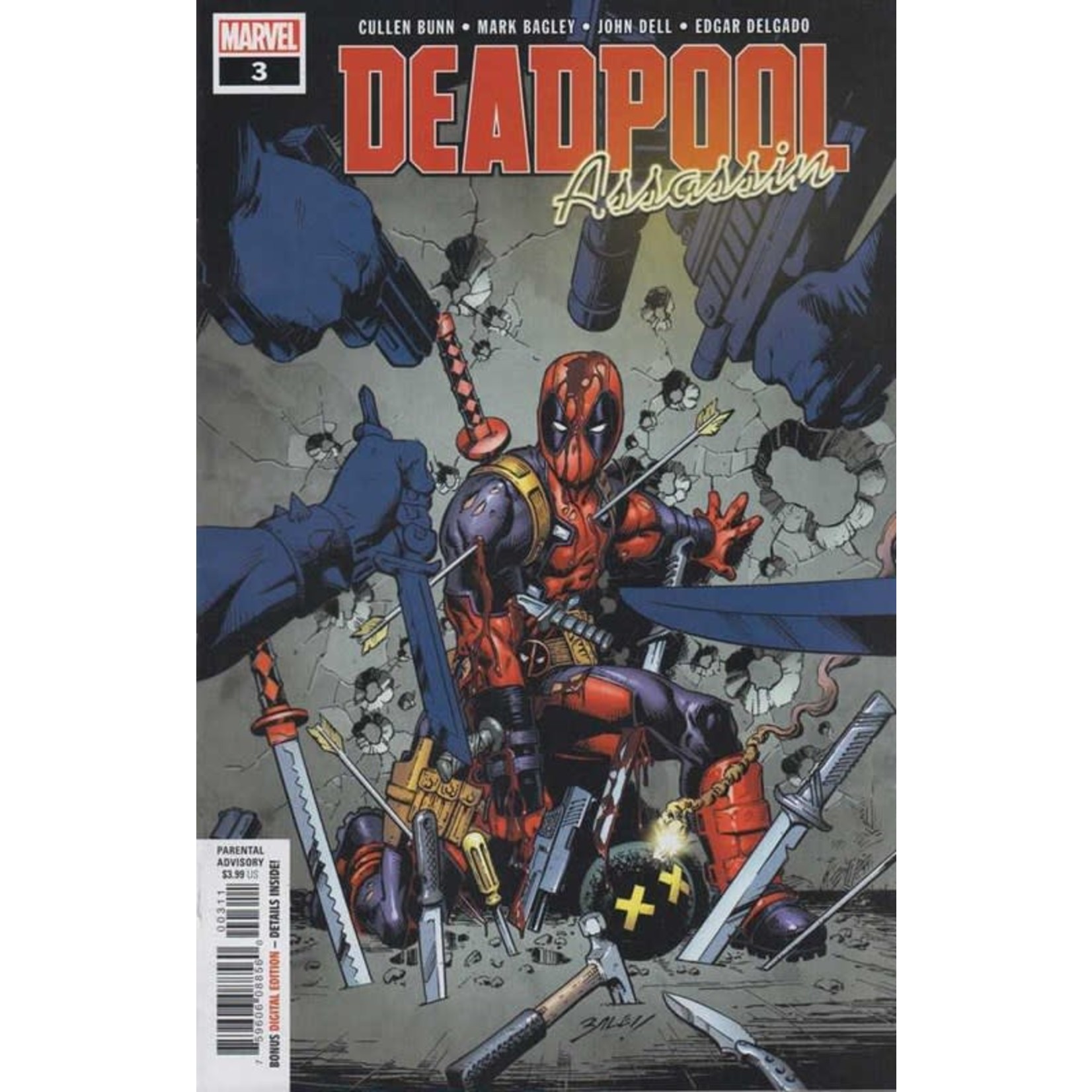 Marvel Comics Deadpool Assassin 2018 (of 6) #3